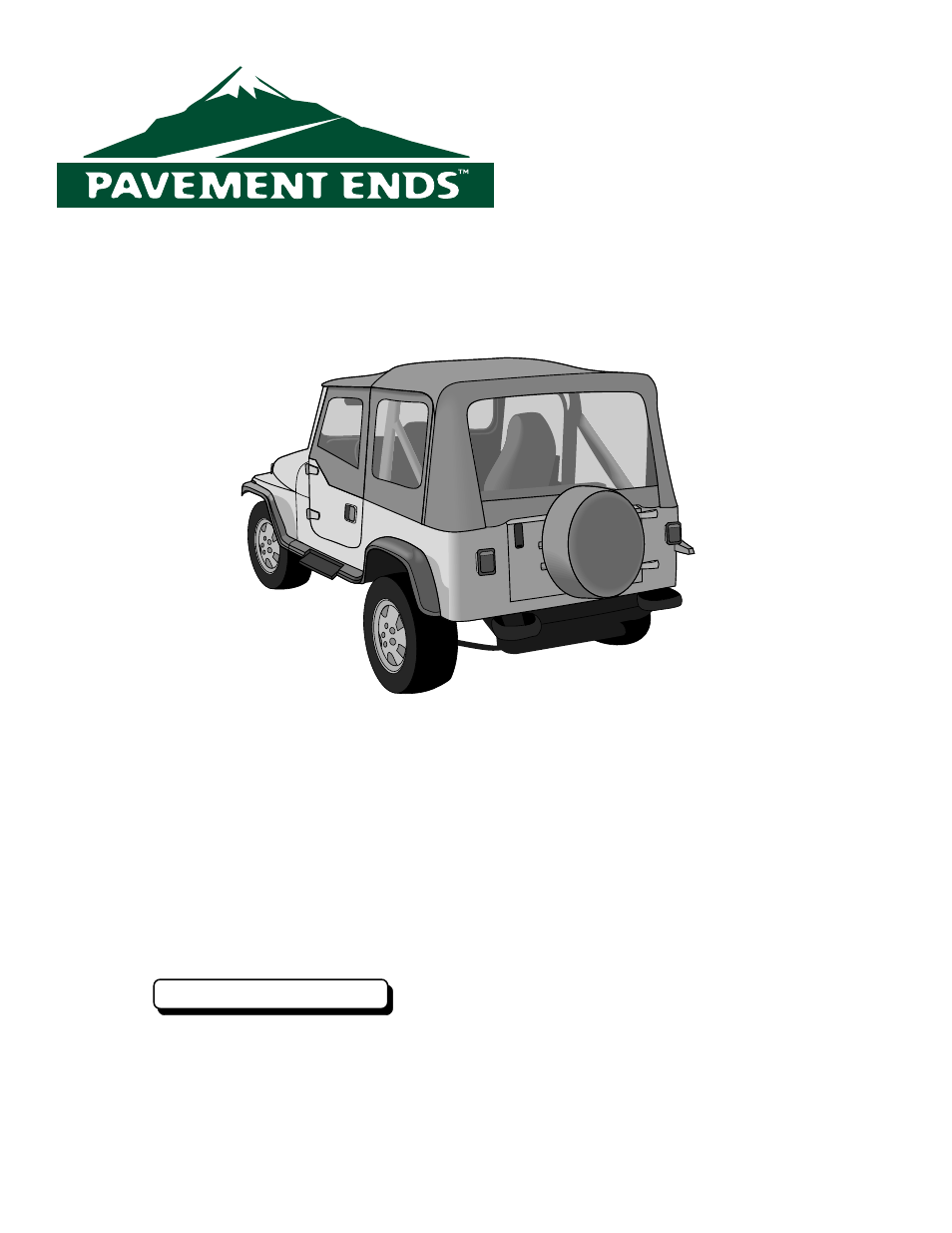 Pavement Ends 51130 Replay User Manual | 6 pages