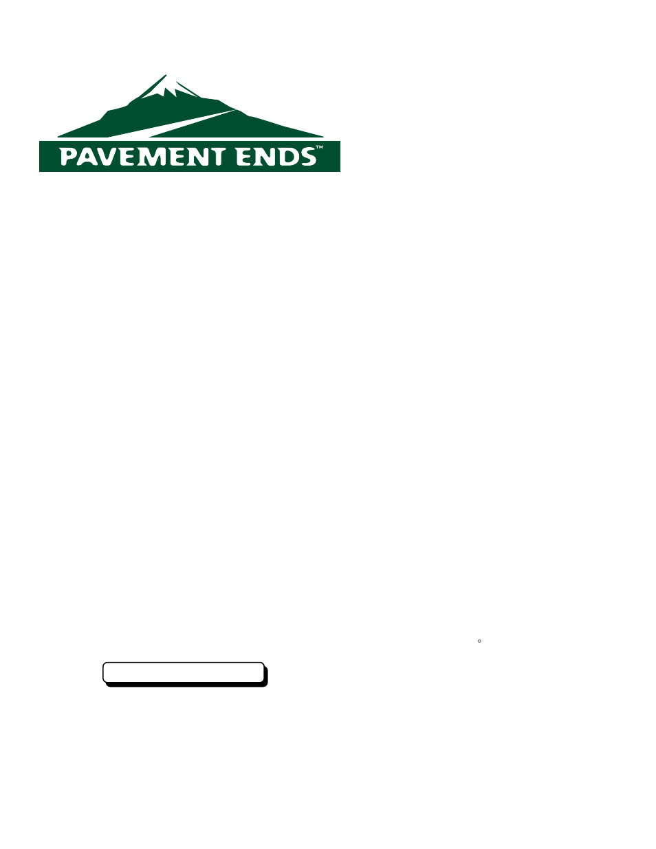 Pavement Ends 51131 Replay User Manual | 10 pages