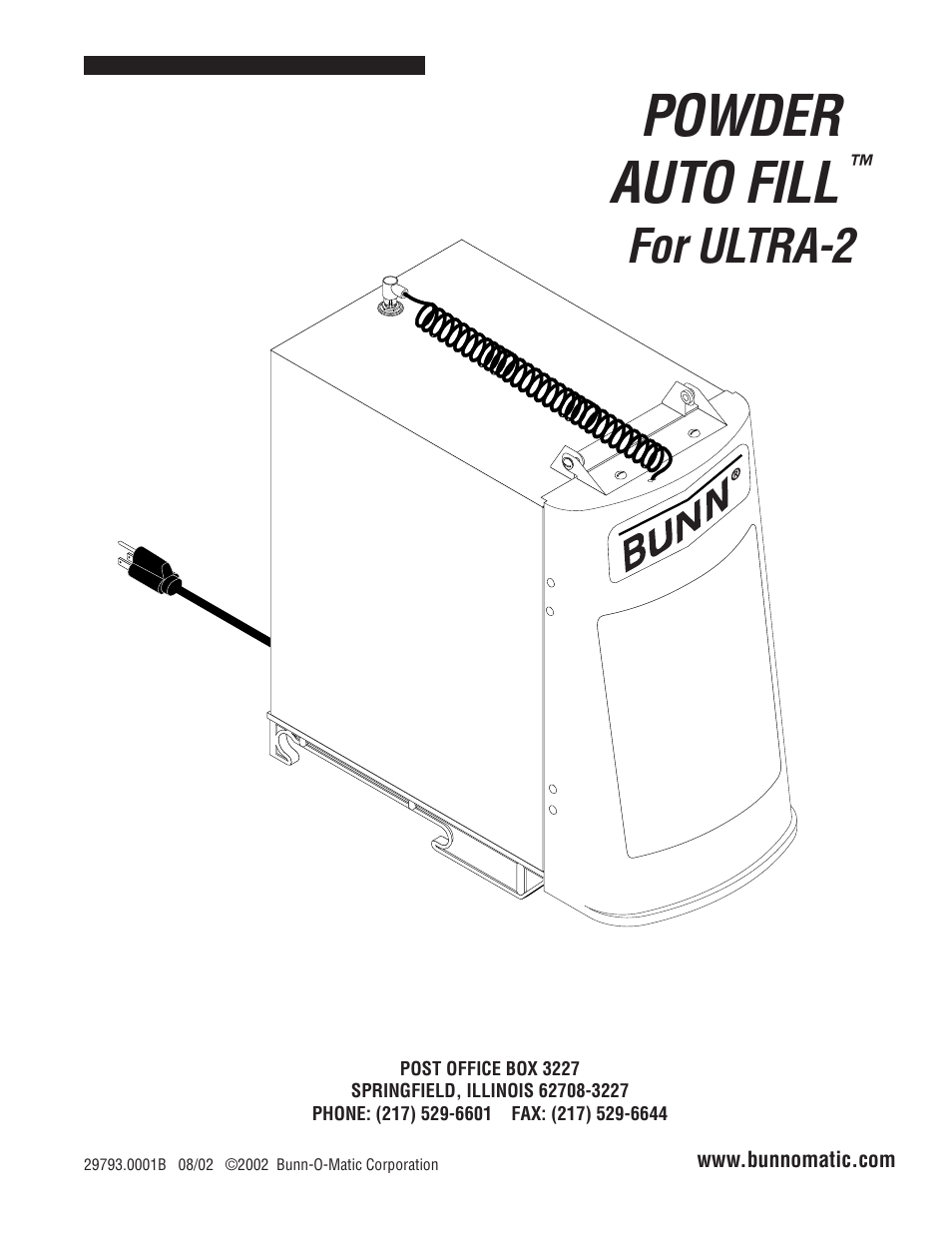 Bunn dispenser User Manual | 34 pages