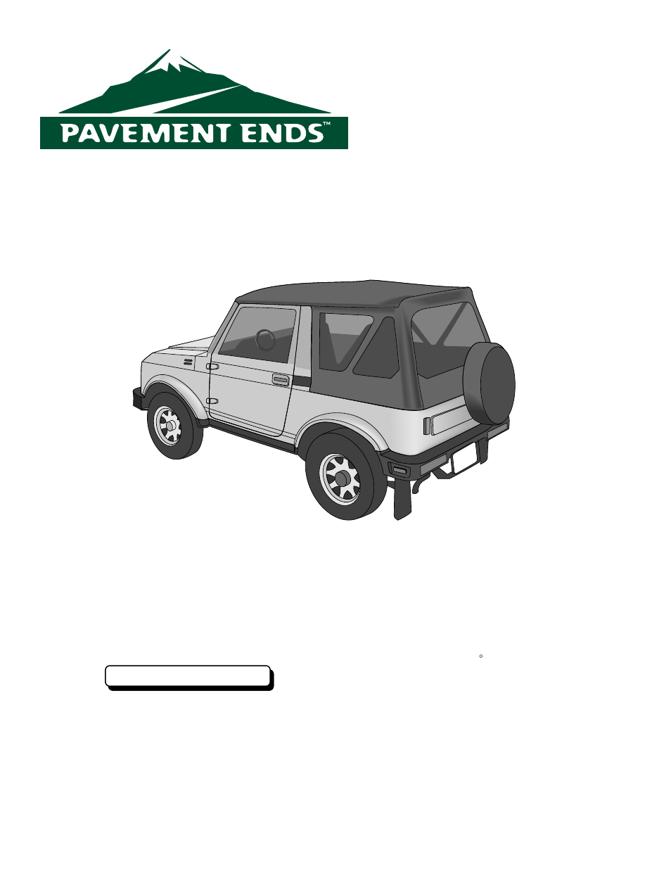 Pavement Ends 51133 Replay User Manual | 5 pages