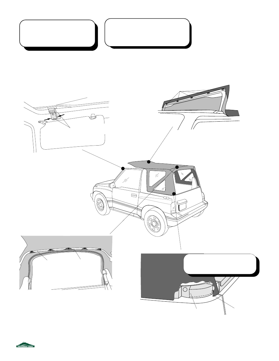 Parts kit, Step two, Step one | Step three, Step four | Pavement Ends 51137 Replay User Manual | Page 2 / 6