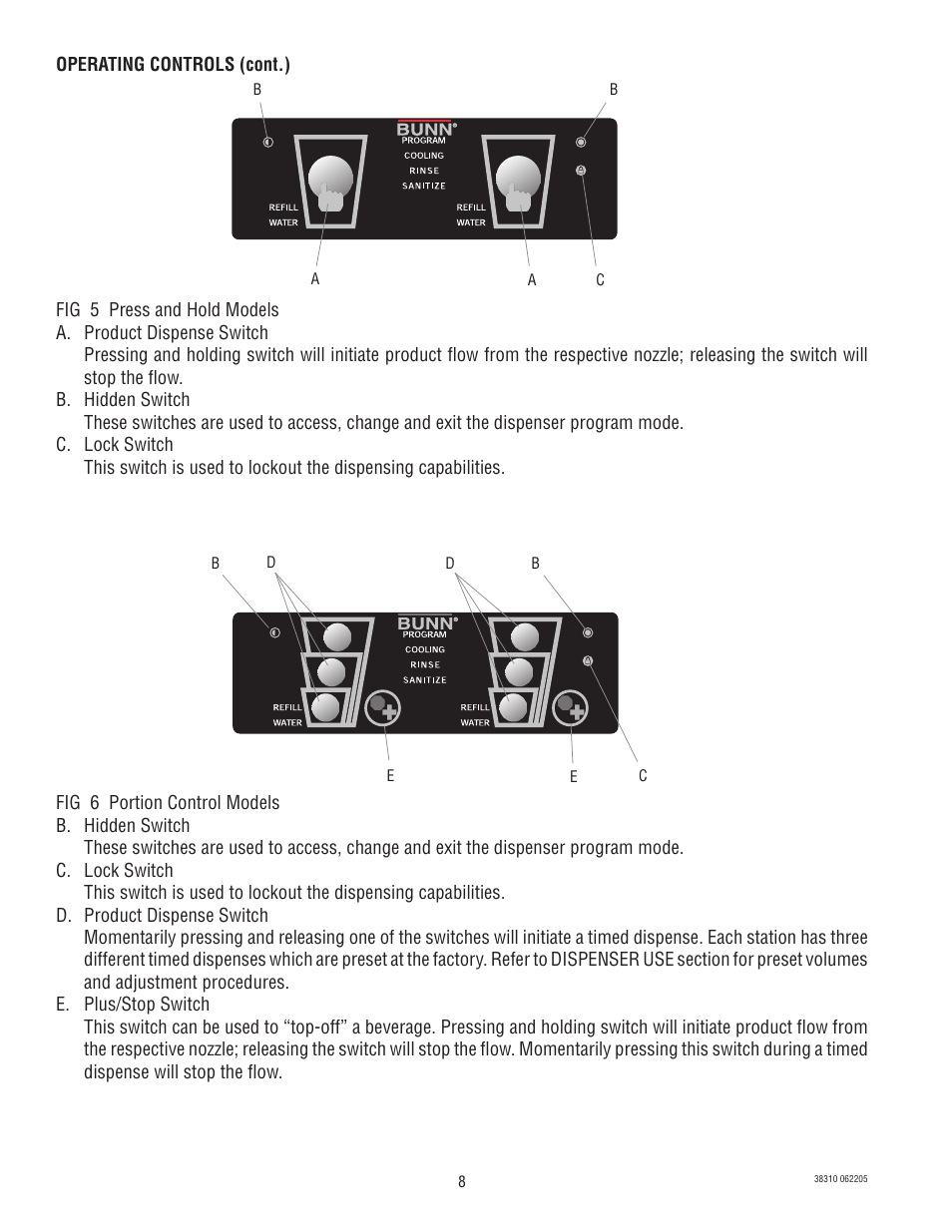 Bunn JDF-2N User Manual | Page 8 / 32