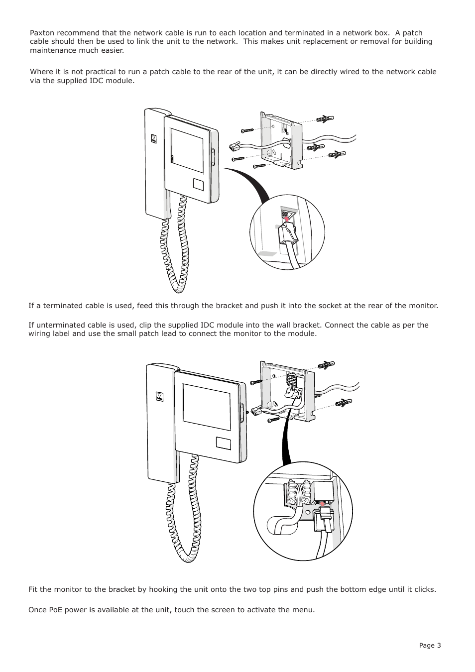 Paxton Net2 Entry - Monitor User Manual | Page 3 / 9