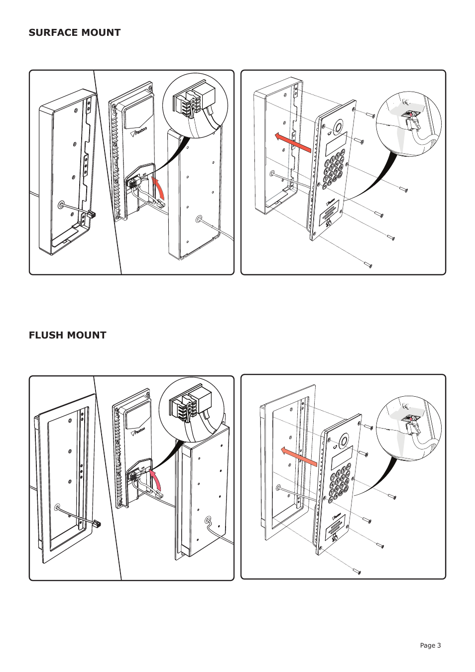 Paxton Net2 Entry – VR panel User Manual | Page 3 / 7