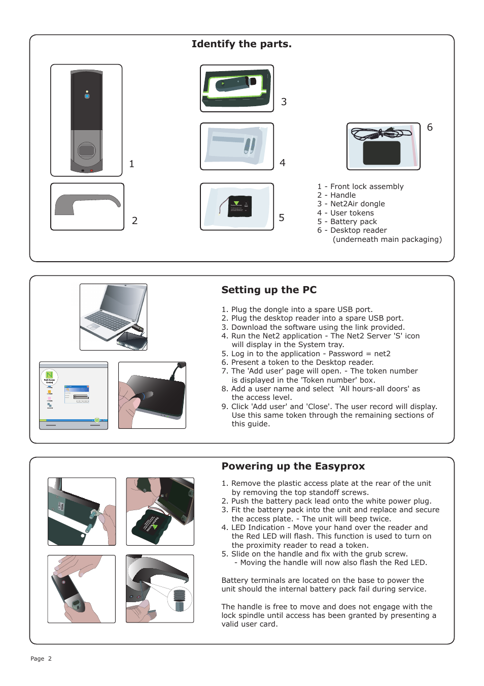 Paxton Easyprox nano starter kit User Manual | Page 2 / 12