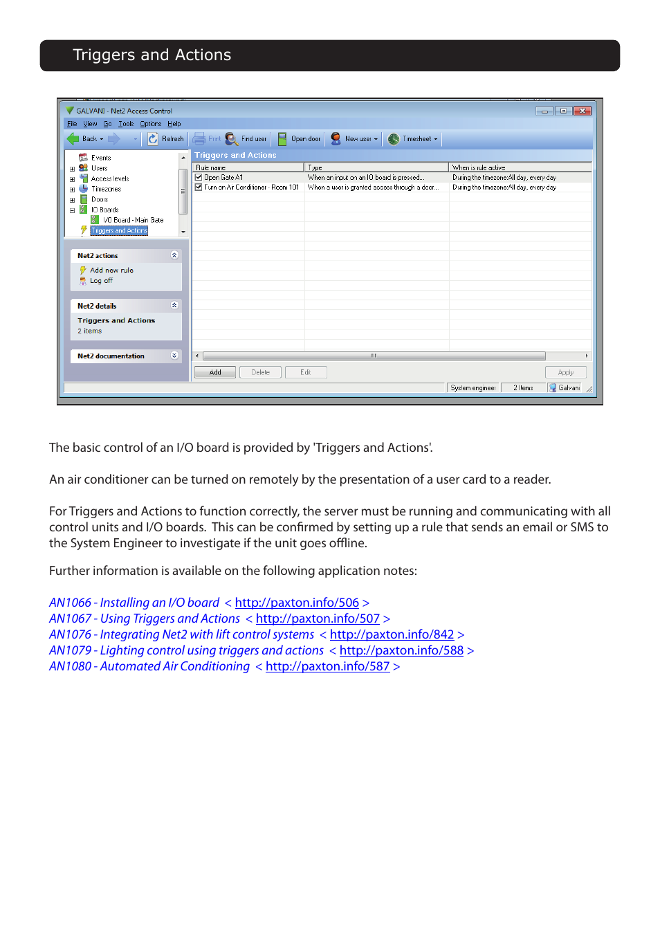 Paxton Net2 I/O board User Manual | Page 6 / 7