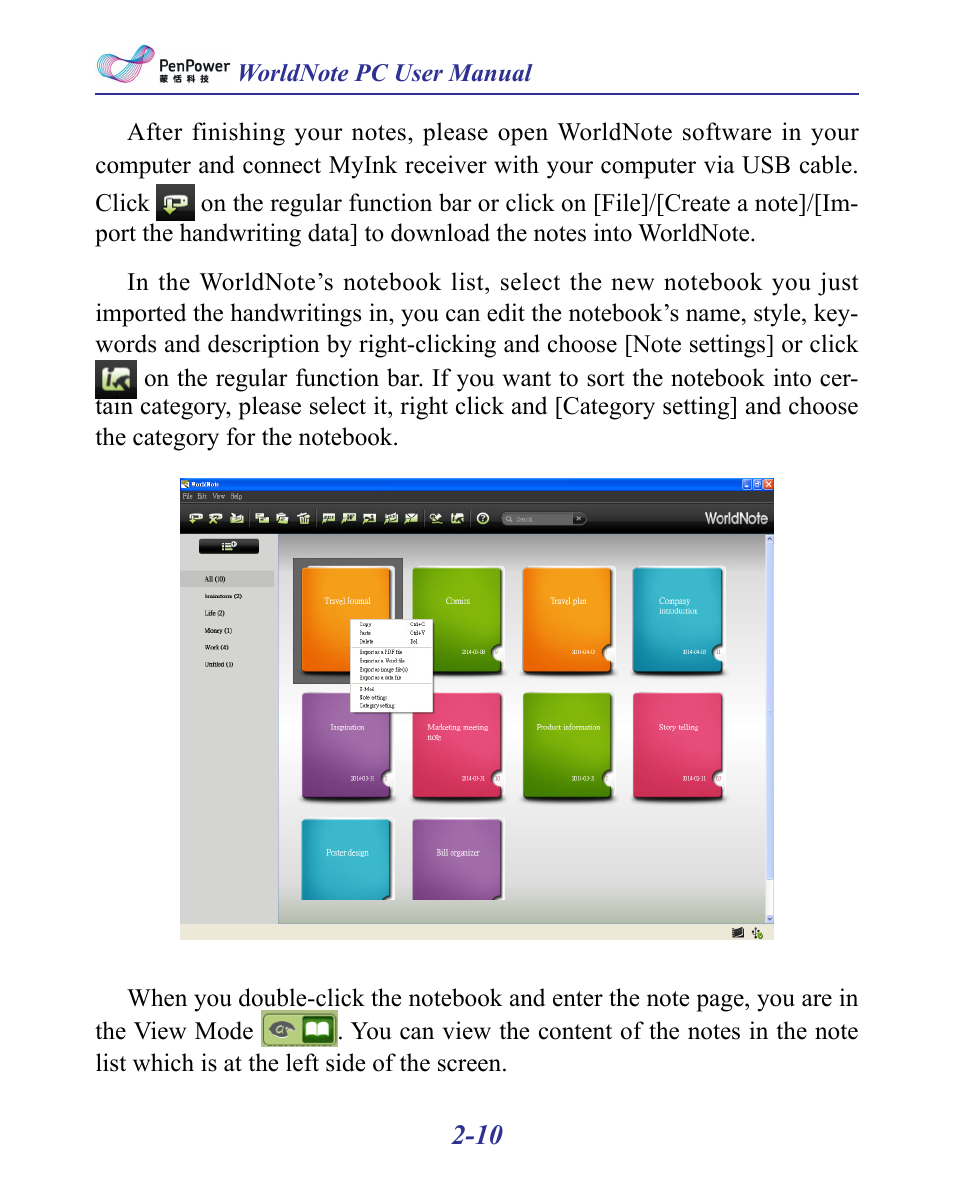 Penpower MyInk (iOS/Win) User Manual | Page 31 / 90