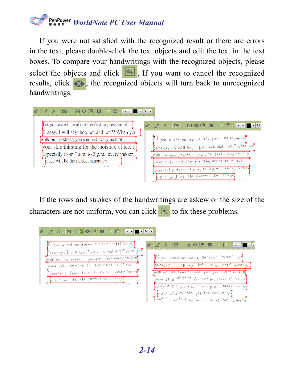 Penpower MyInk (iOS/Win) User Manual | Page 35 / 90