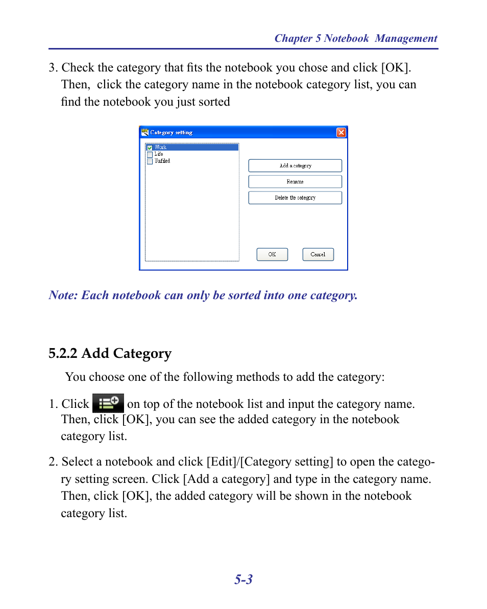 2 add category -3 | Penpower MyInk (iOS/Win) User Manual | Page 51 / 90