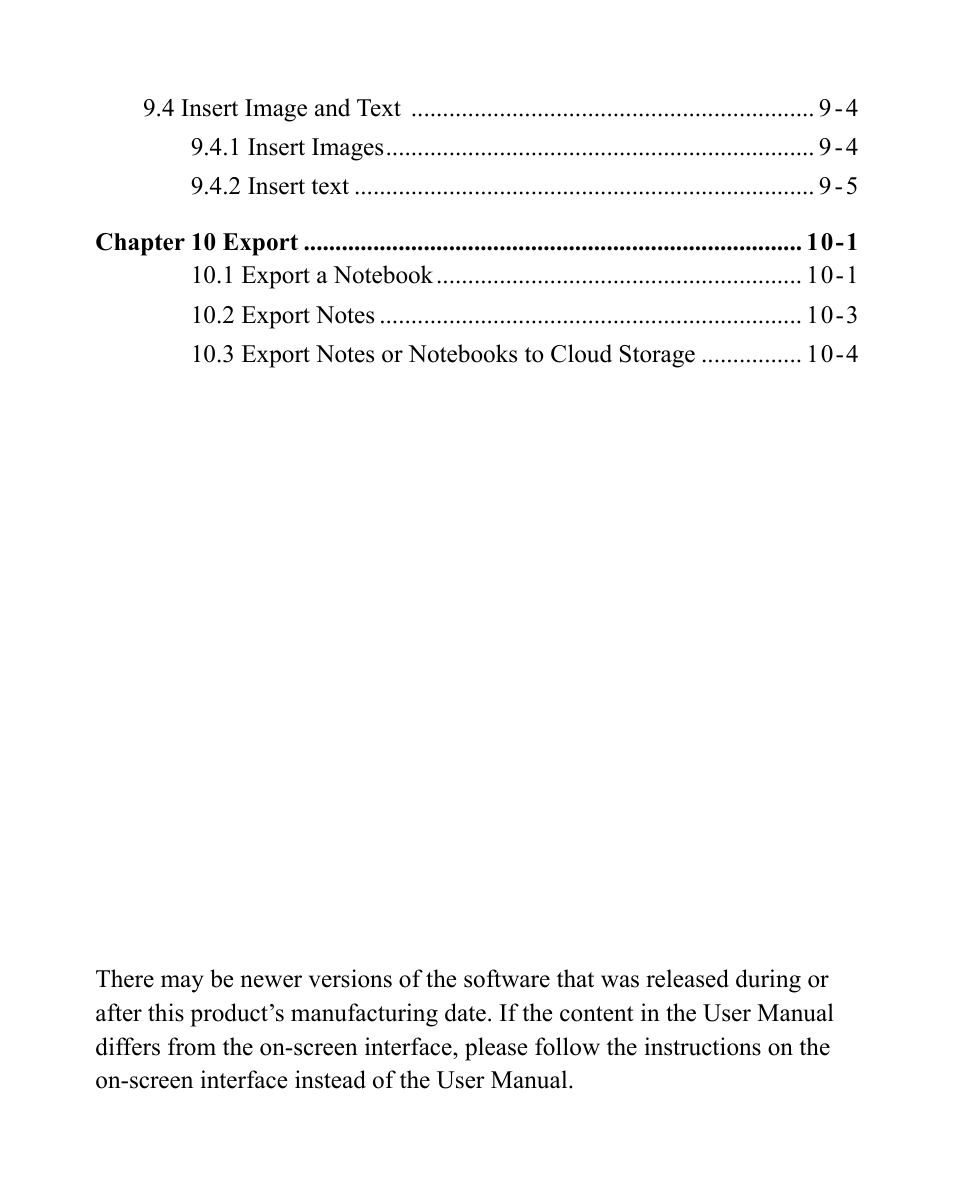 Penpower MyInk (iOS/Win) User Manual | Page 9 / 90