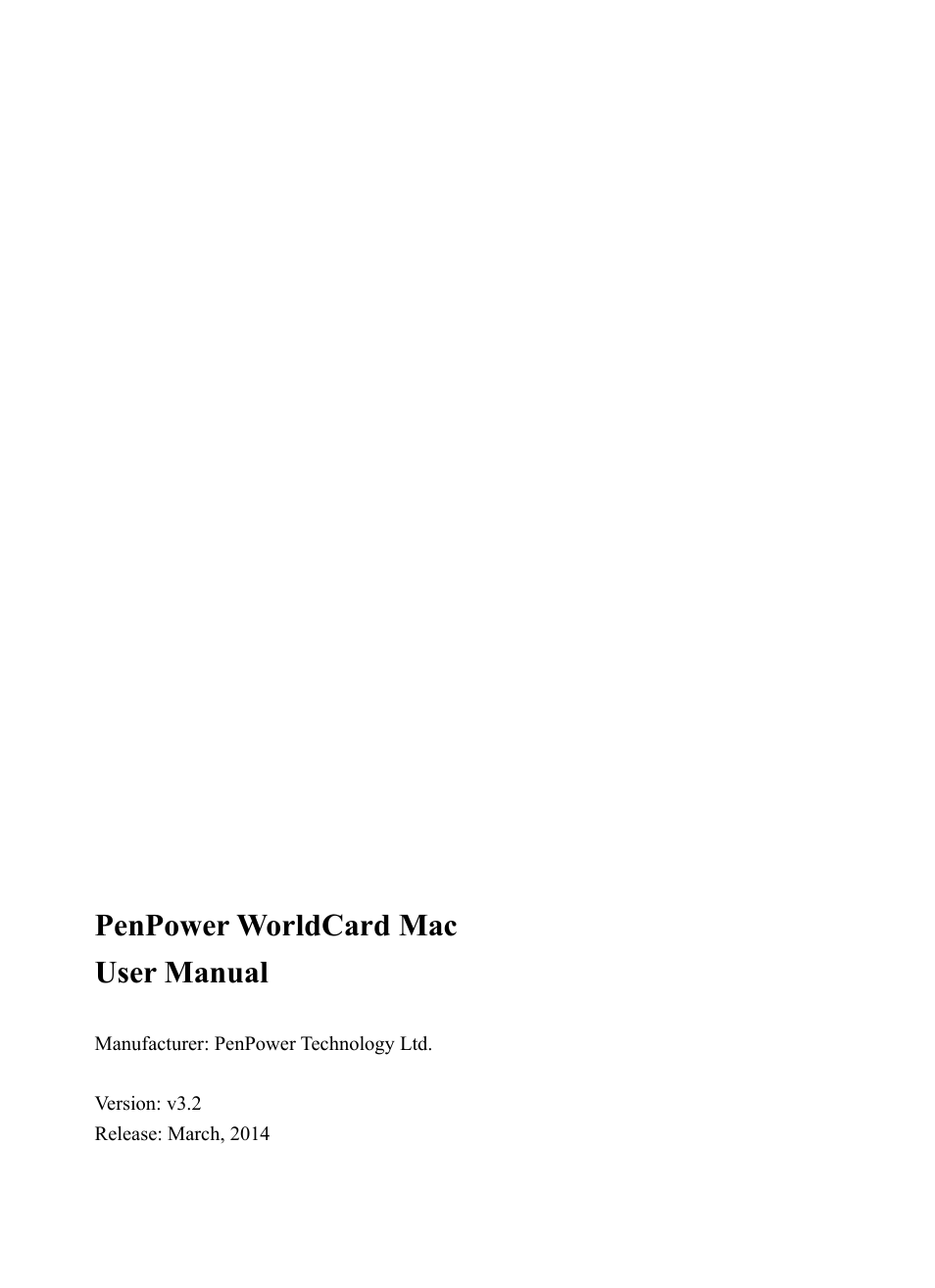 Penpower worldcard mac user manual | Penpower WorldCard plus (Mac) v.3.2 User Manual | Page 33 / 33