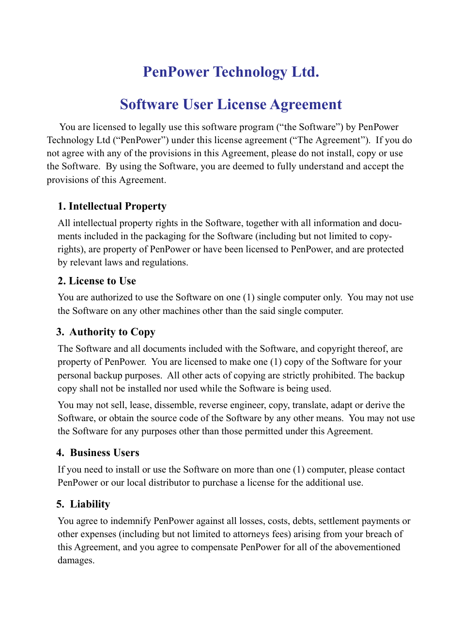 Penpower WorldCard plus (Mac) v.3.2 User Manual | Page 4 / 33