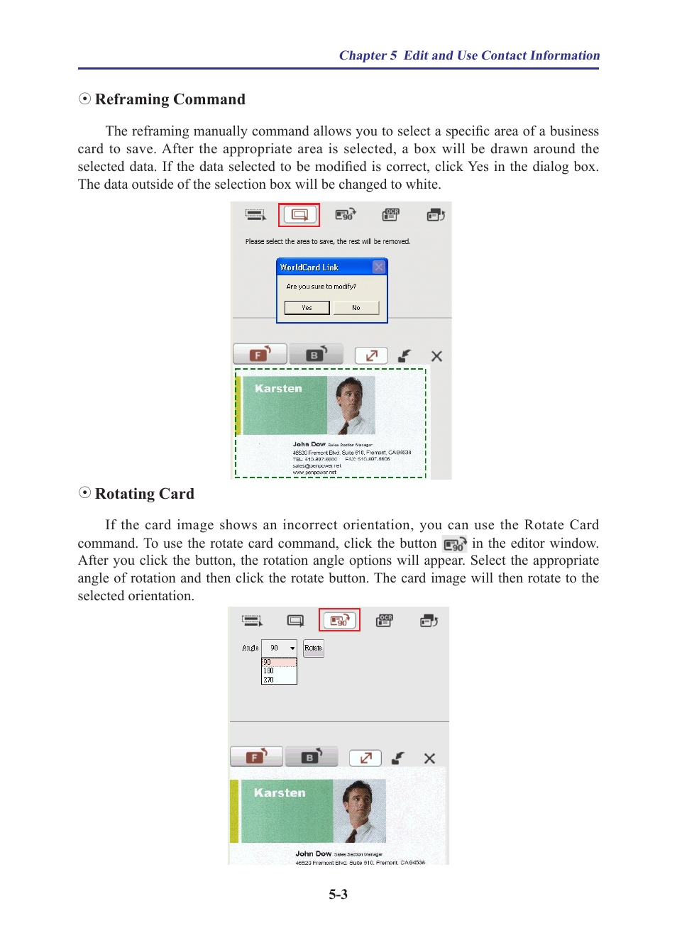 Penpower WorldCard Link pro (iOS/Win) User Manual | Page 34 / 38