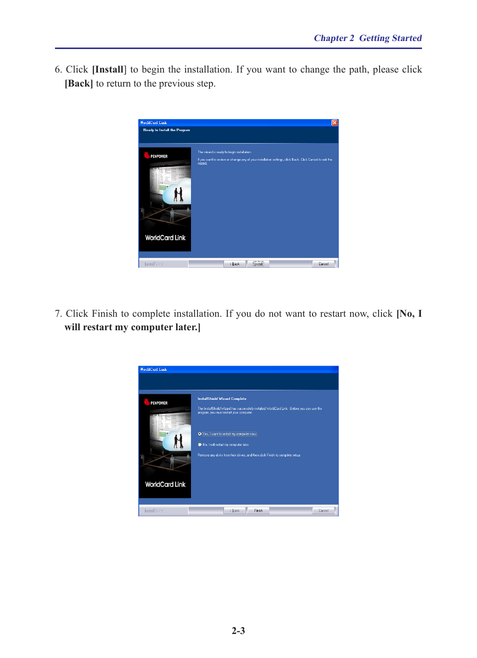 Penpower WorldCard Link pro (iOS/Win) User Manual | Page 7 / 38