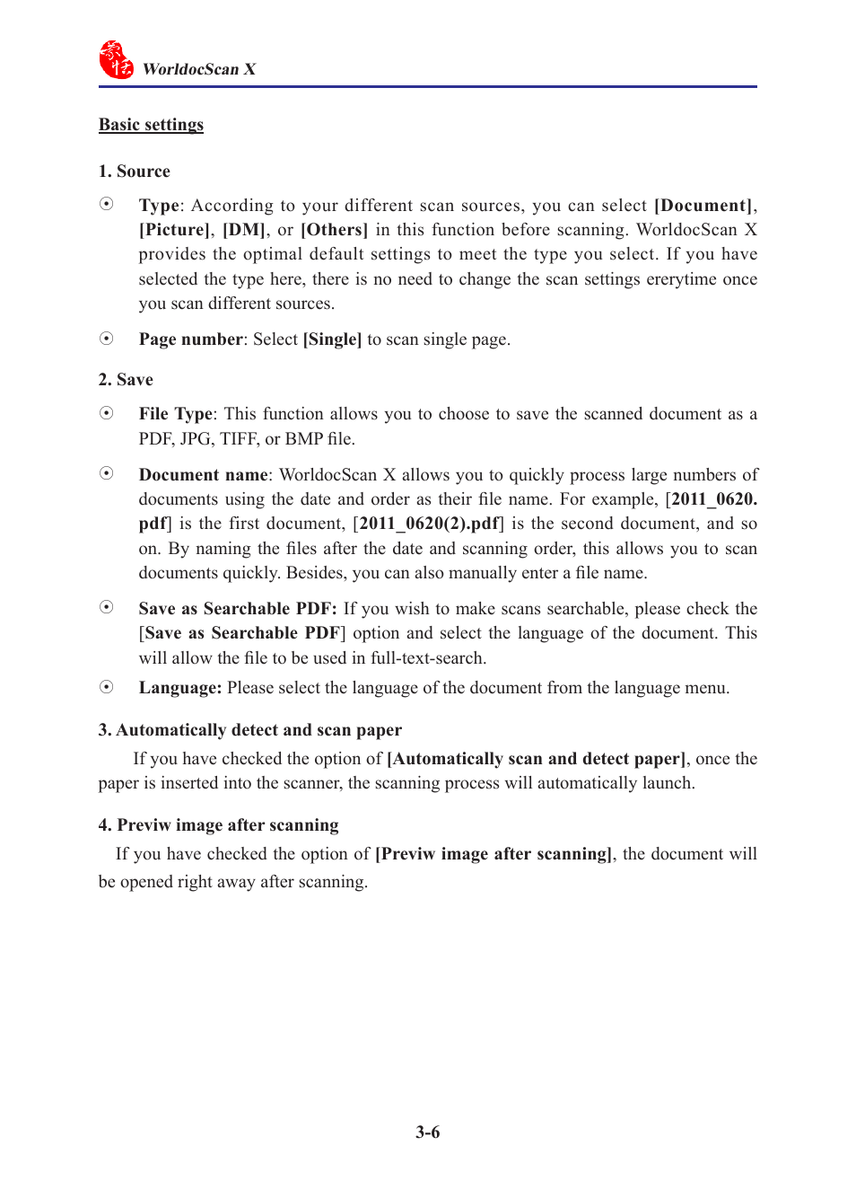 Penpower WorldocScan 410 (Win) User Manual | Page 17 / 60