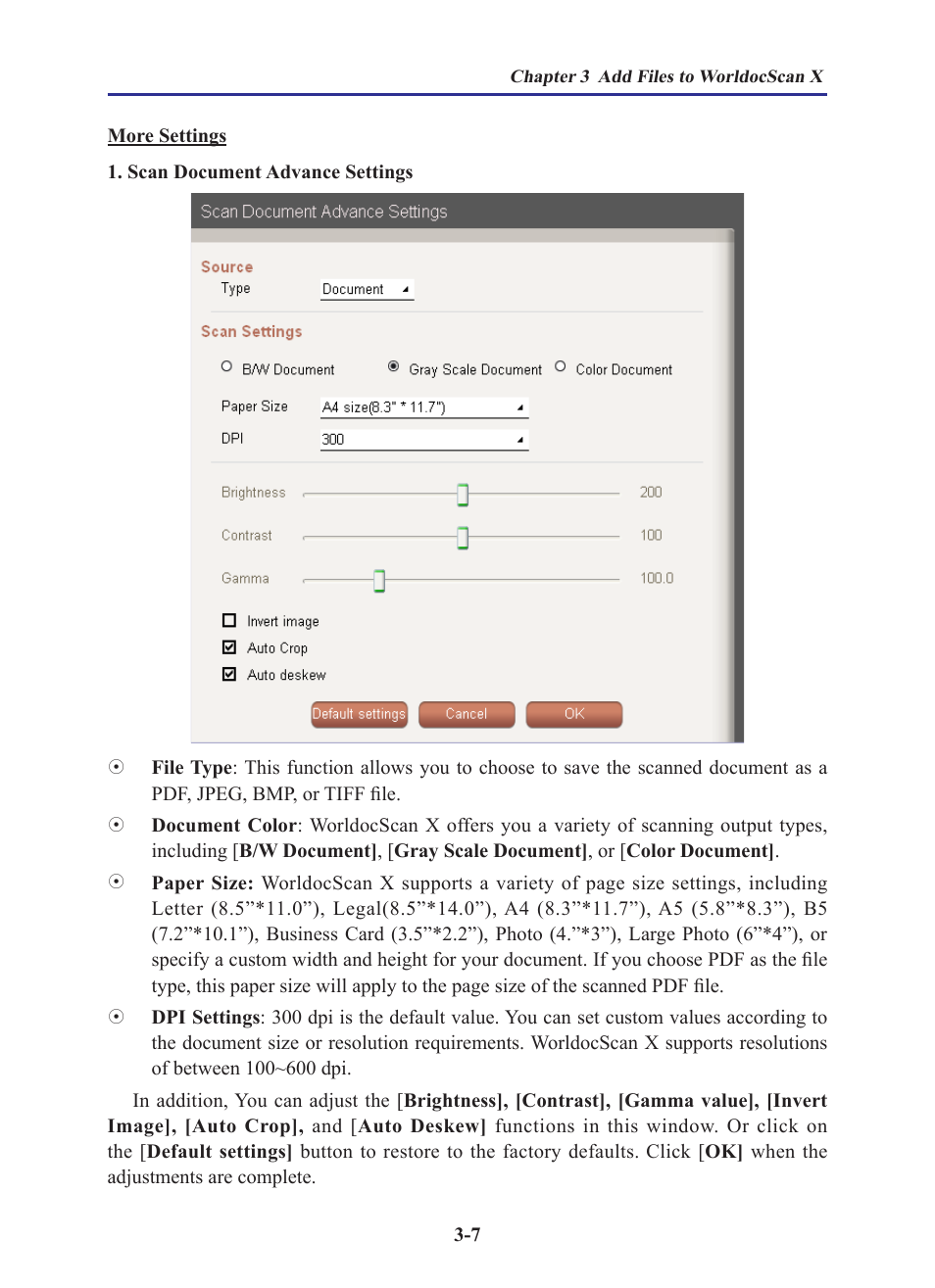 Penpower WorldocScan 410 (Win) User Manual | Page 18 / 60