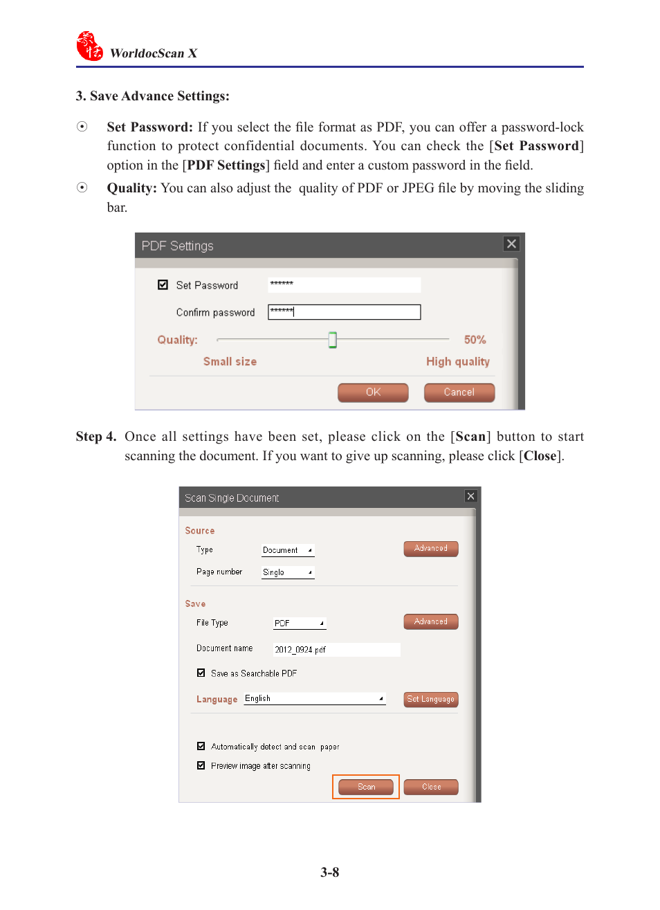 Penpower WorldocScan 410 (Win) User Manual | Page 19 / 60