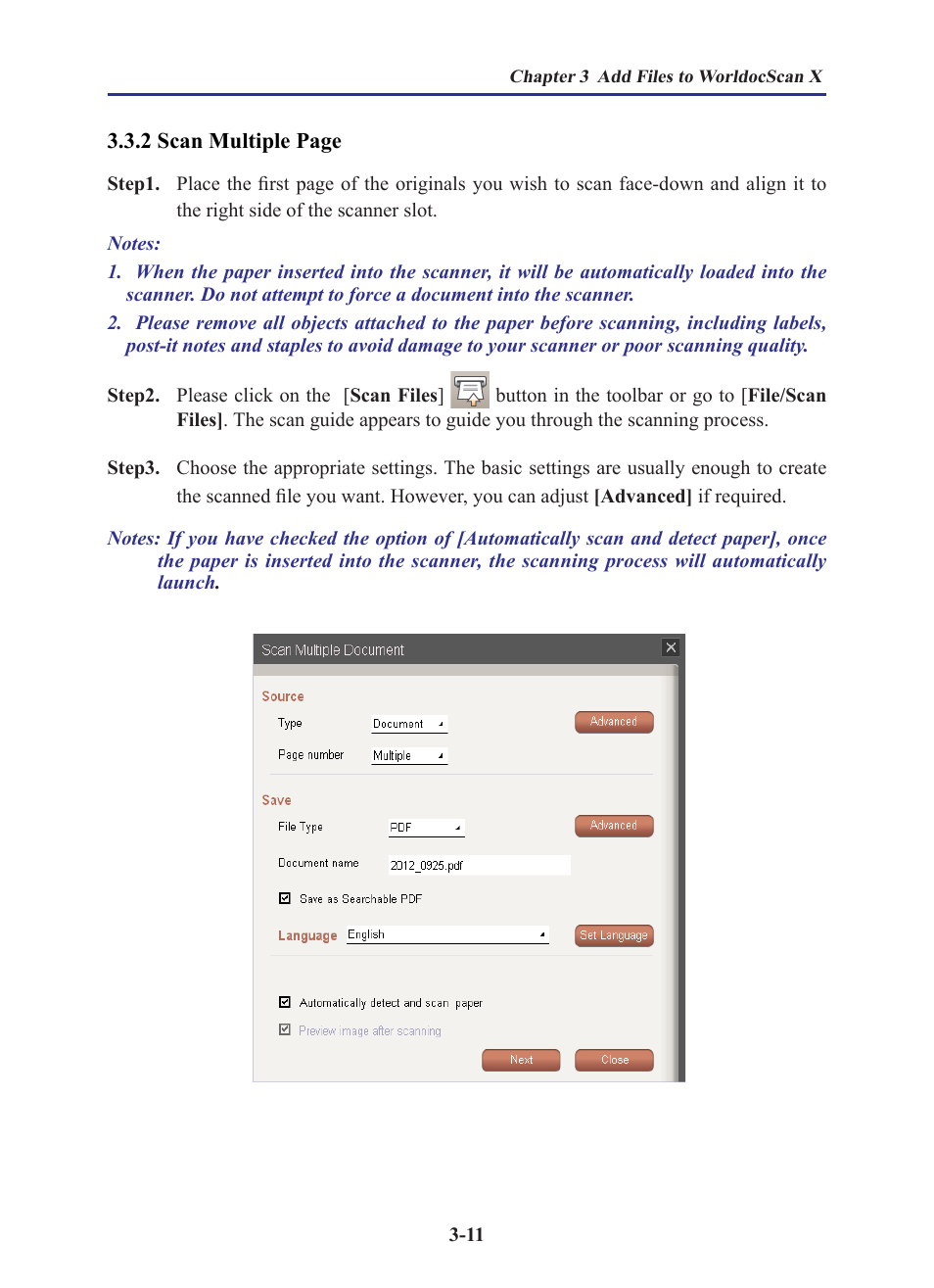 Penpower WorldocScan 410 (Win) User Manual | Page 22 / 60