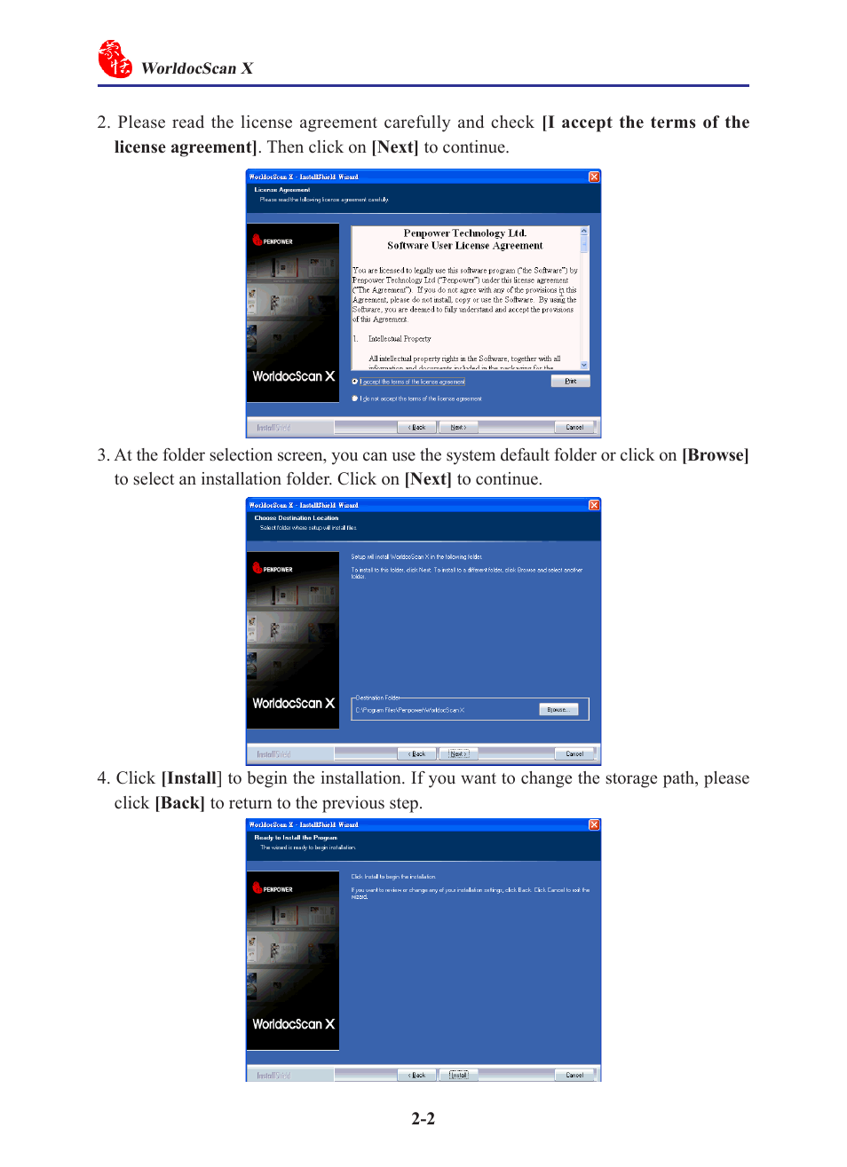 Penpower WorldocScan 410 (Win) User Manual | Page 8 / 60