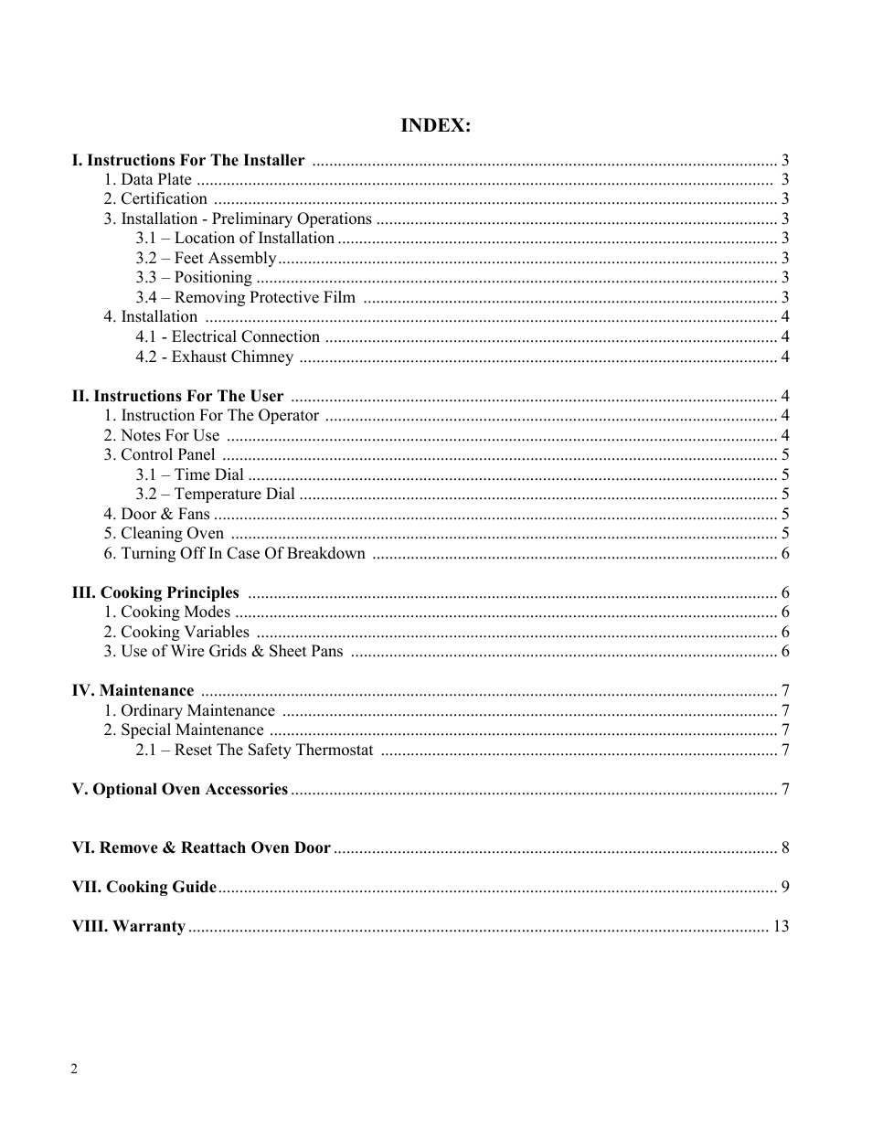Broil King POV-003 User Manual | Page 2 / 13