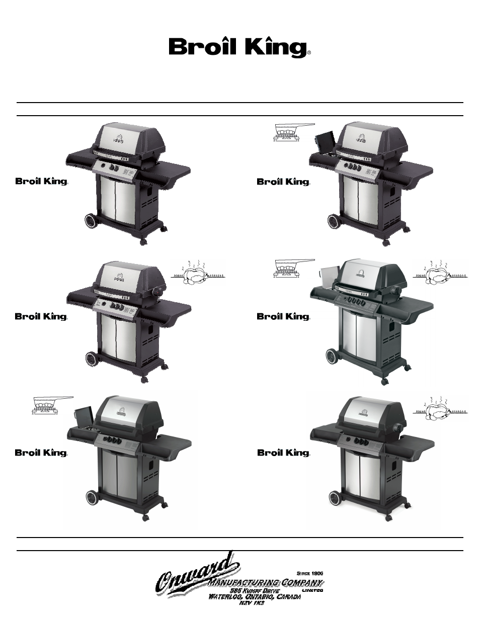 Broil King CROWN 20 User Manual | 12 pages