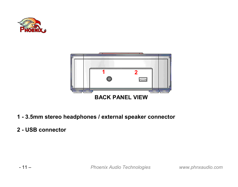 Phoenix Audio Technologies DUET VCA User Manual | Page 11 / 26