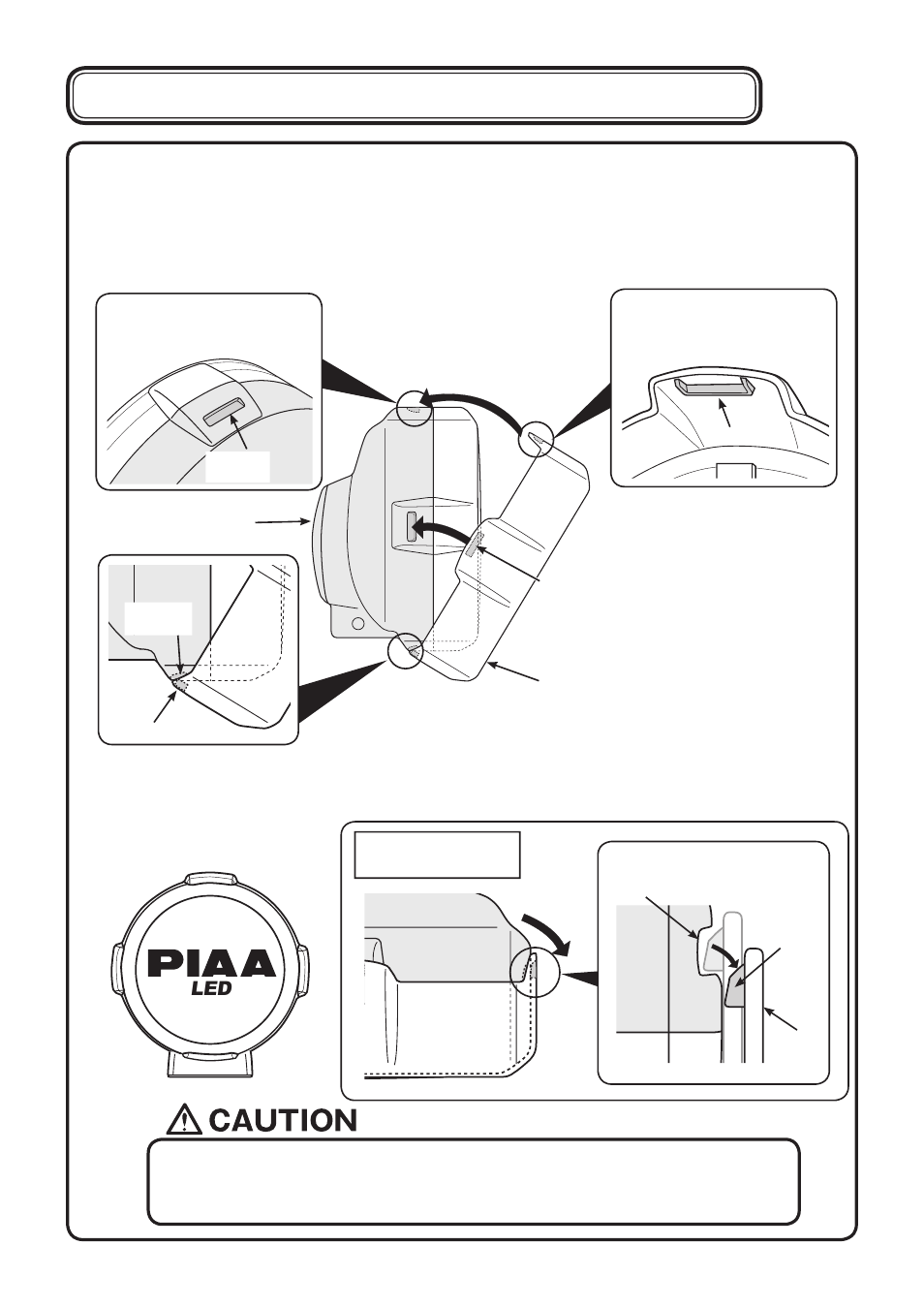 PIAA 570 Series L.E.D. User Manual | Page 6 / 8