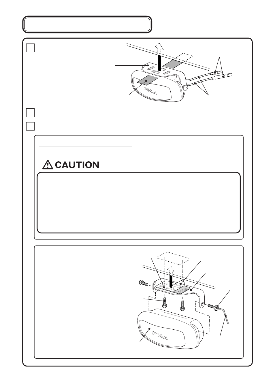 12 3 【4】lamp installation procedures | PIAA Deno 6 Daytime Running Lamp User Manual | Page 7 / 8