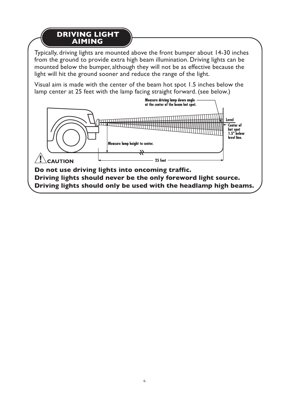 PIAA RS800 H.I.D. Shock Lamp User Manual | Page 7 / 11