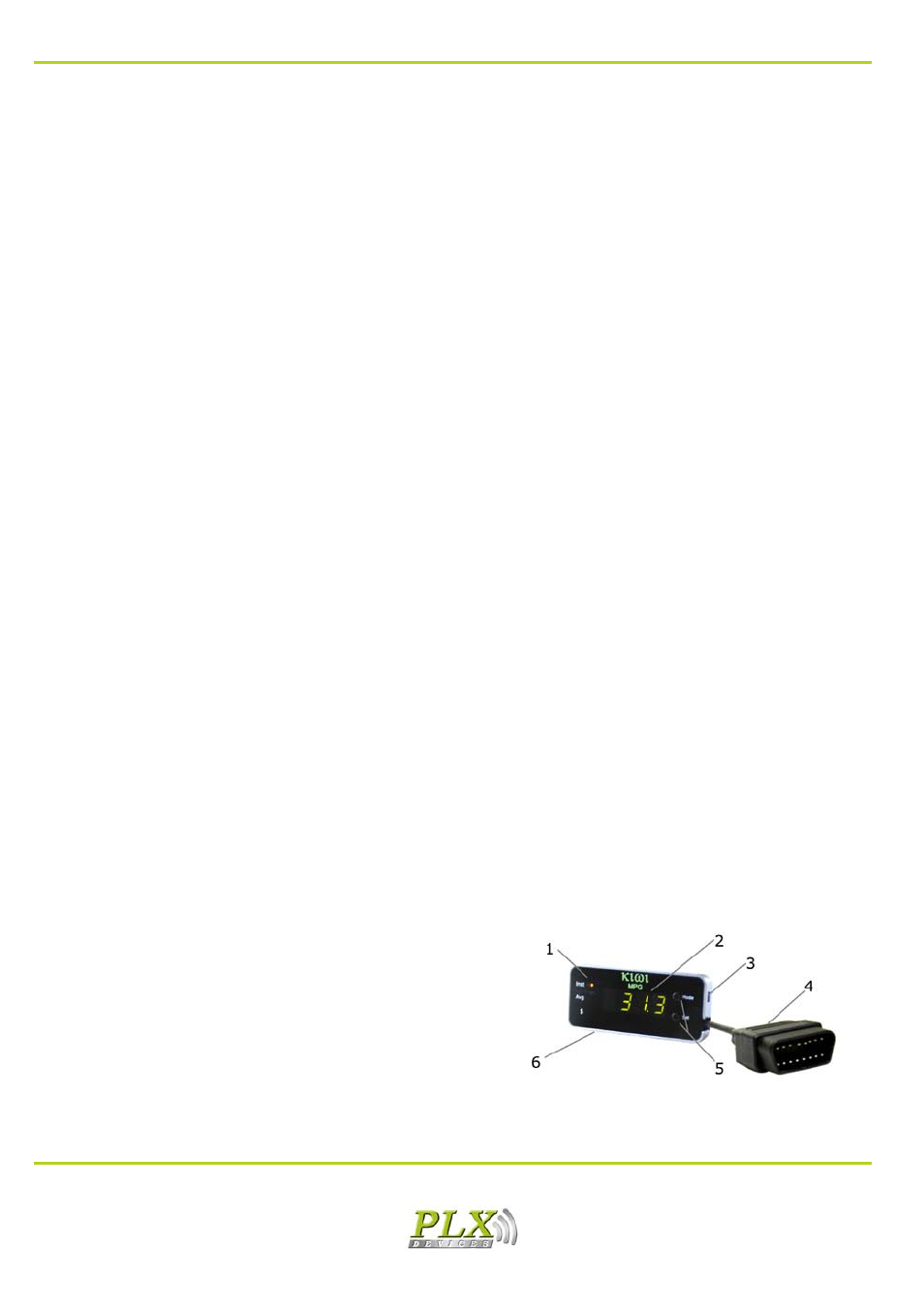 Background, Patents, Warnings | Key features, Package contents, Overview, 1 background, 2 overview, 1 patents, 2 warnings | PLX Devices Kiwi MPG User Manual | Page 2 / 8