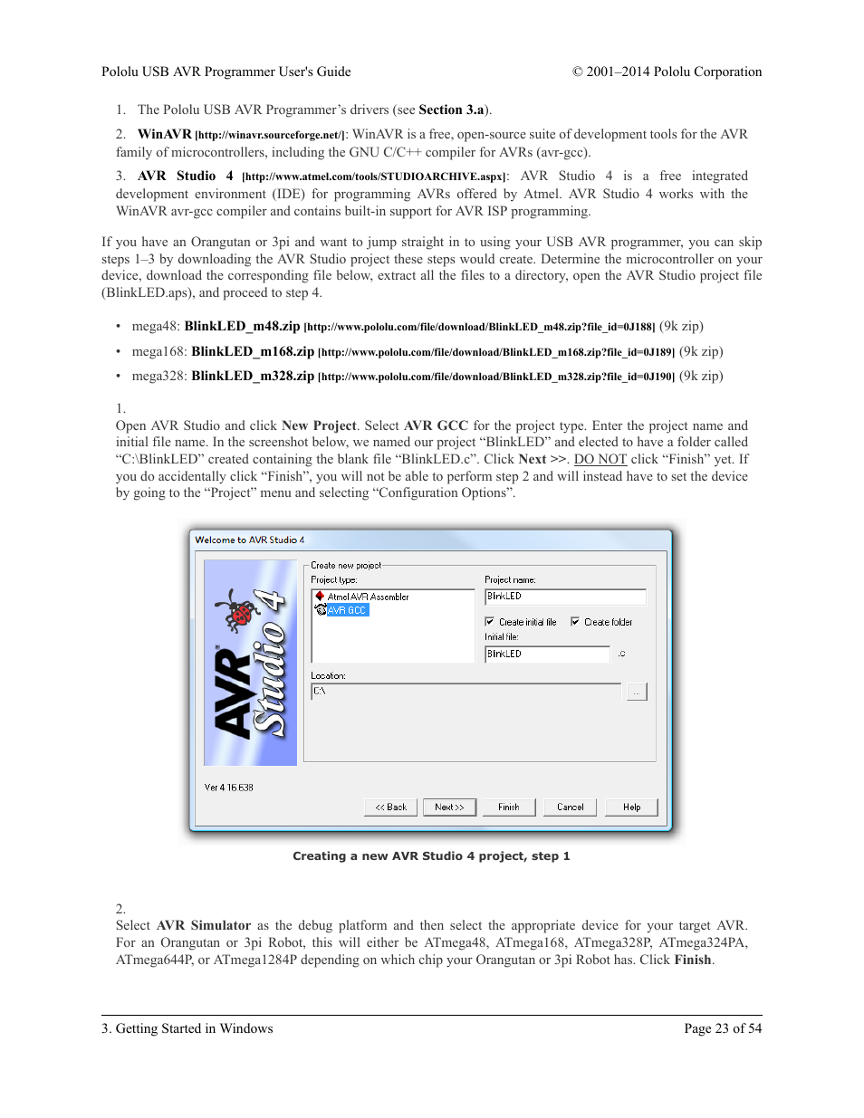 Pololu USB AVR User Manual | Page 23 / 54