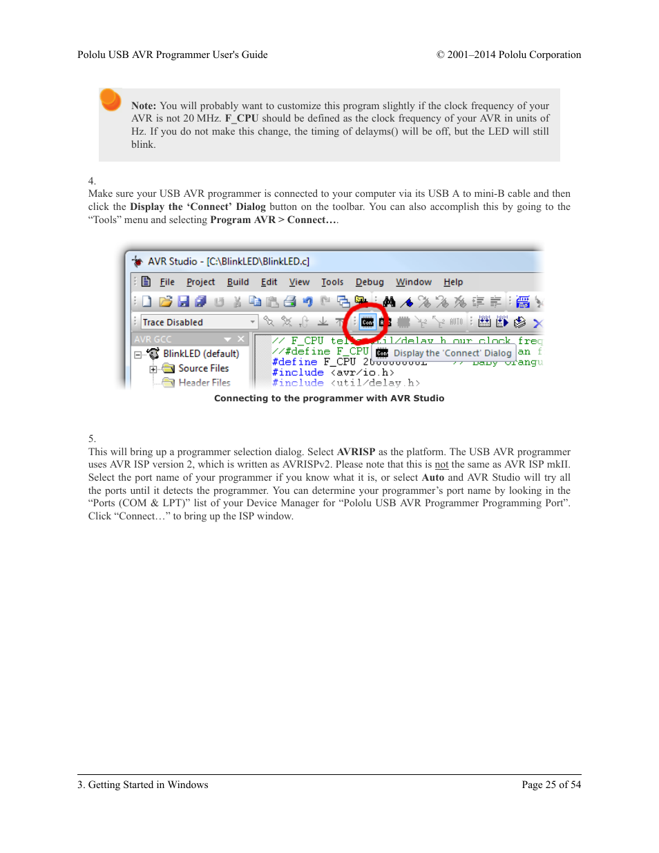 Pololu USB AVR User Manual | Page 25 / 54