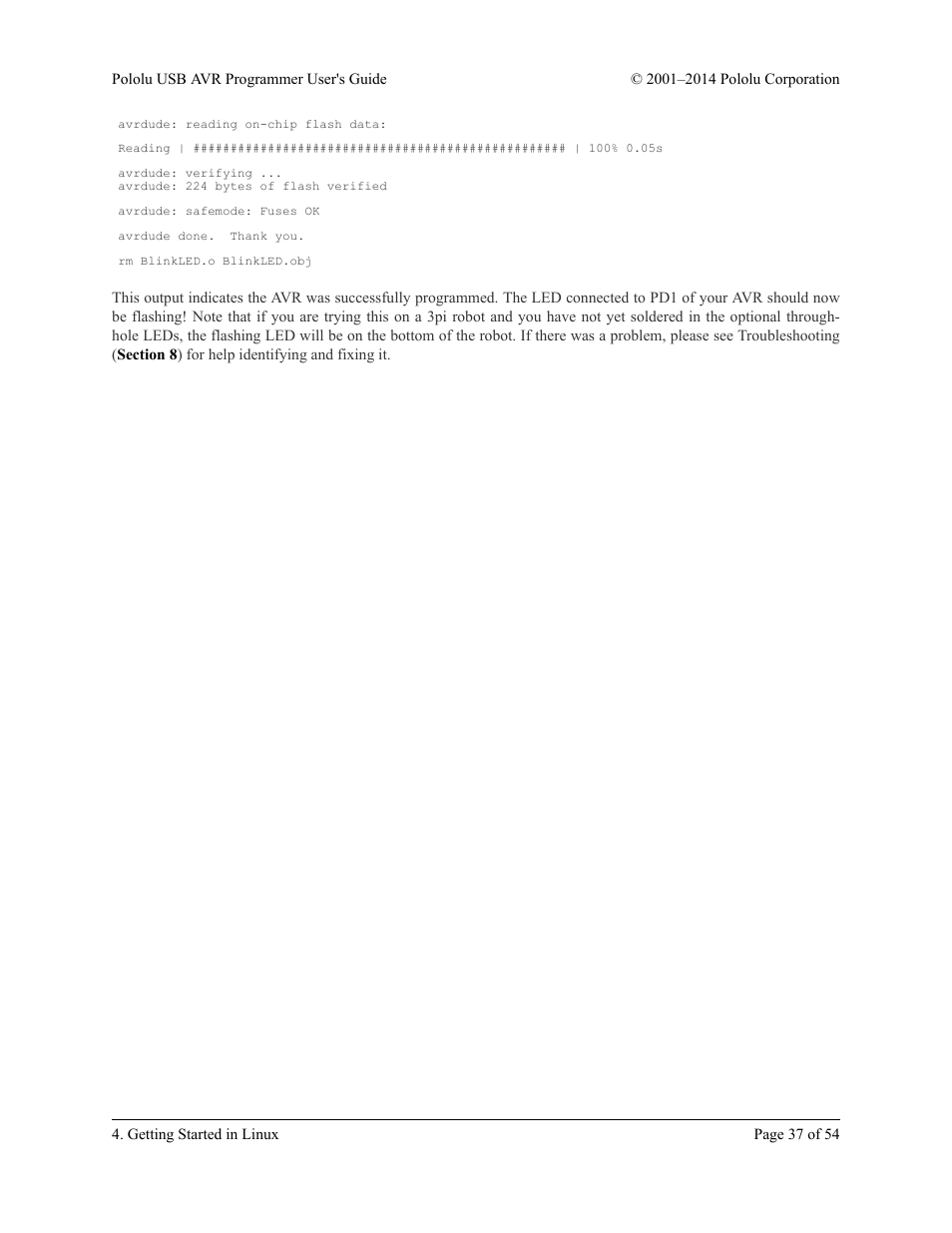 Pololu USB AVR User Manual | Page 37 / 54