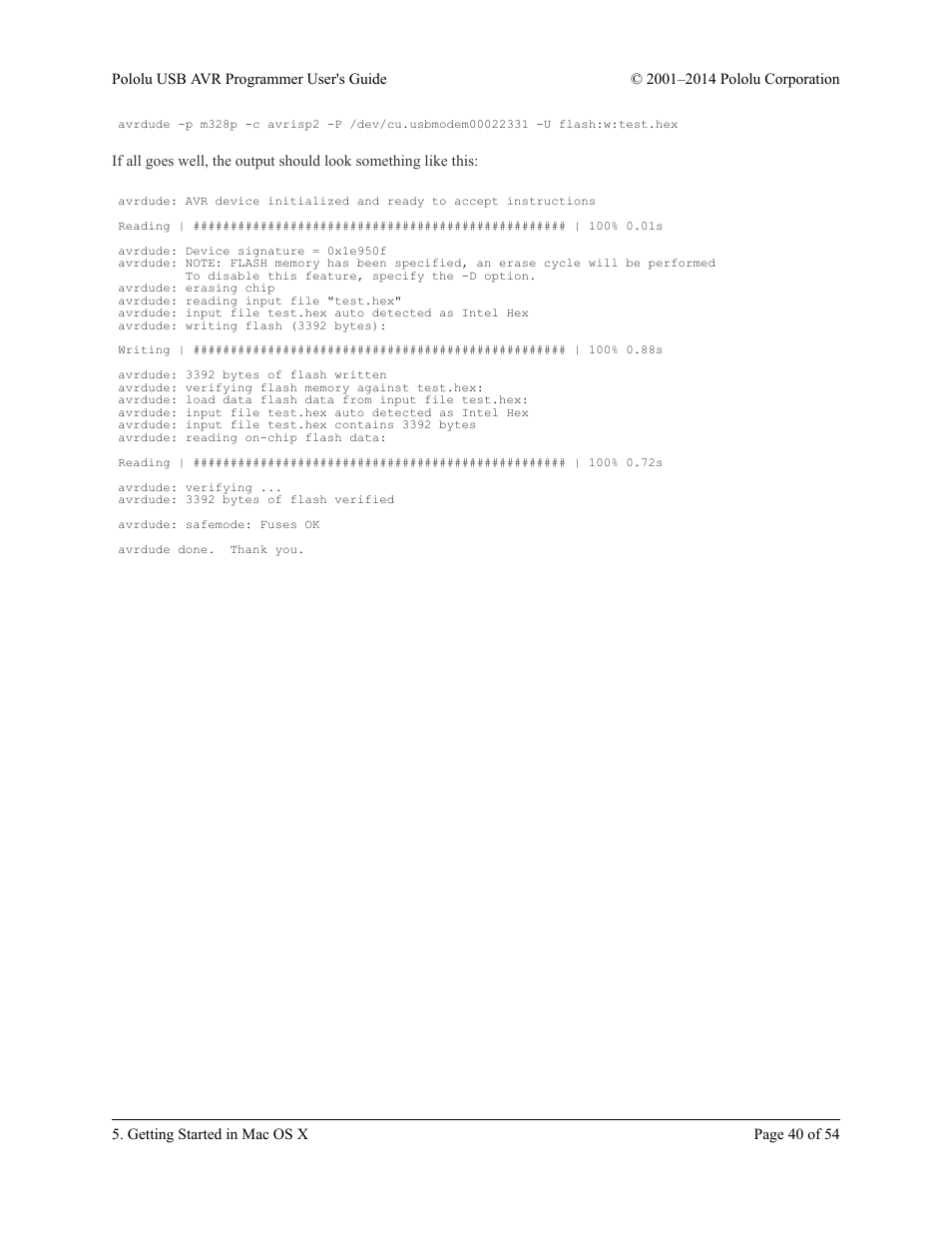 Pololu USB AVR User Manual | Page 40 / 54