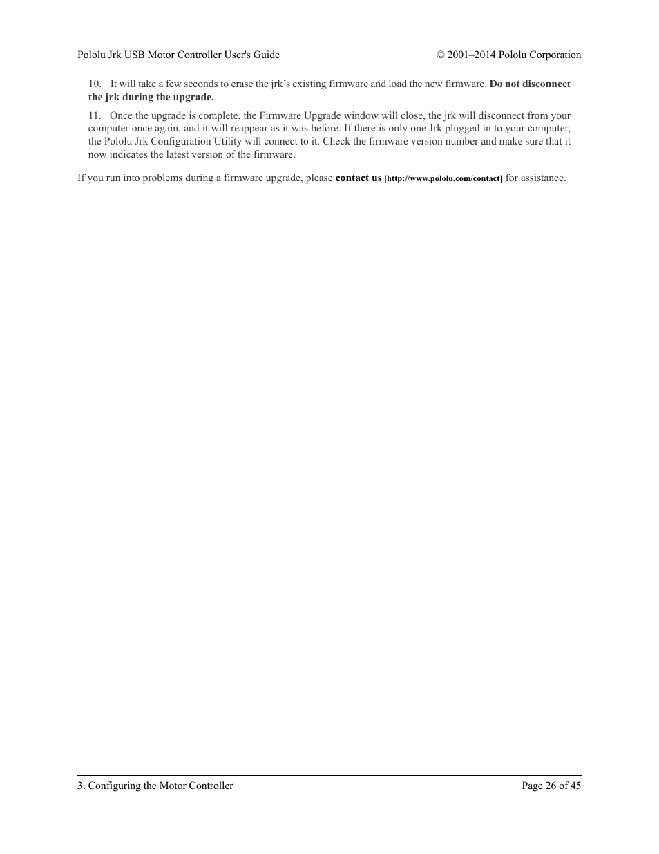 Pololu Jrk USB User Manual | Page 26 / 45