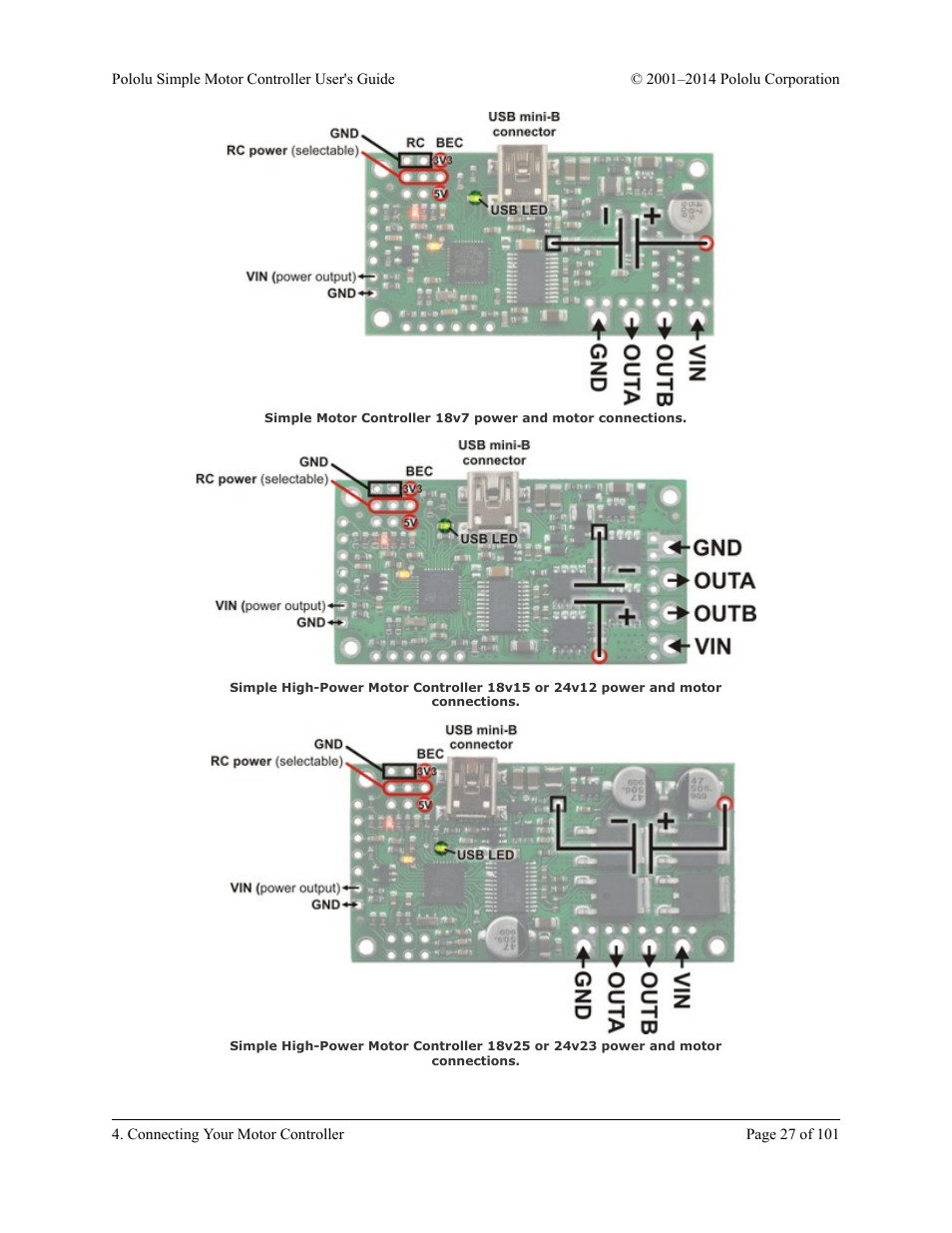 Pololu Simple User Manual | Page 27 / 101