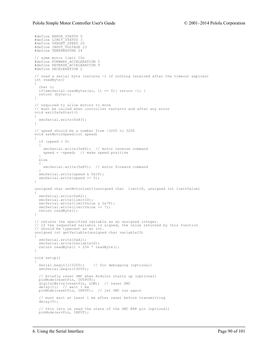 Pololu Simple User Manual | Page 90 / 101