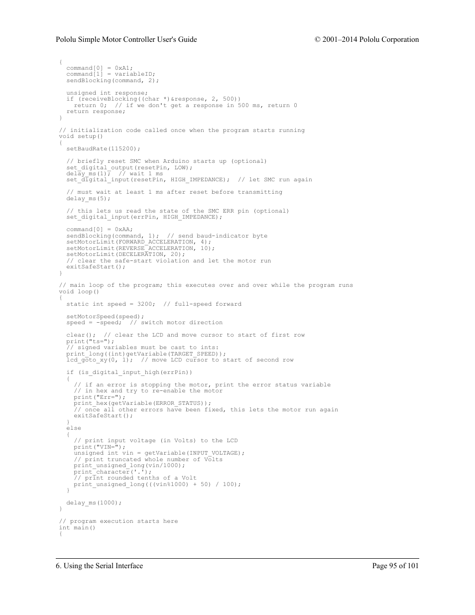 Pololu Simple User Manual | Page 95 / 101