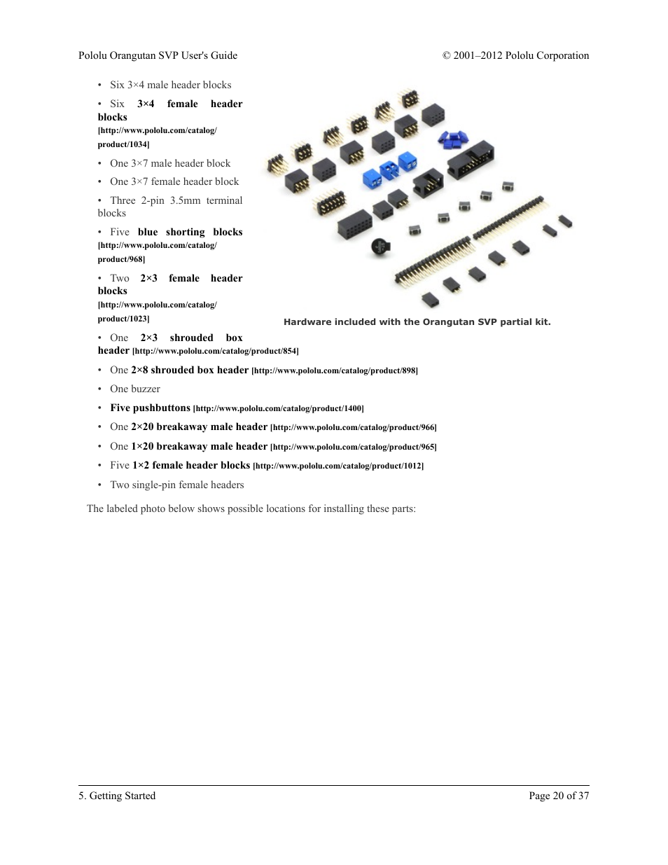 Pololu Orangutan SVP User Manual | Page 20 / 37