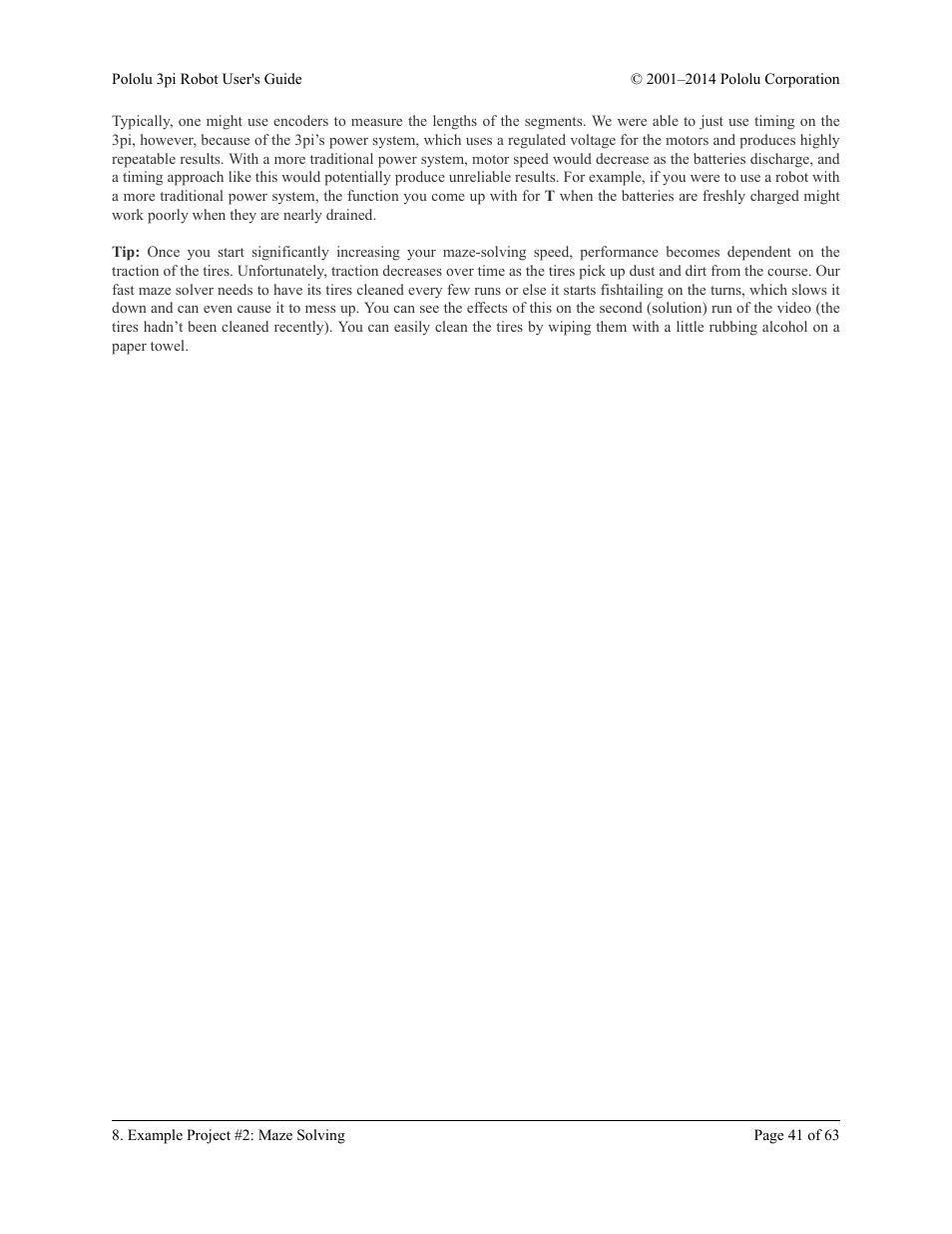 Pololu 3pi Robot User Manual | Page 41 / 63
