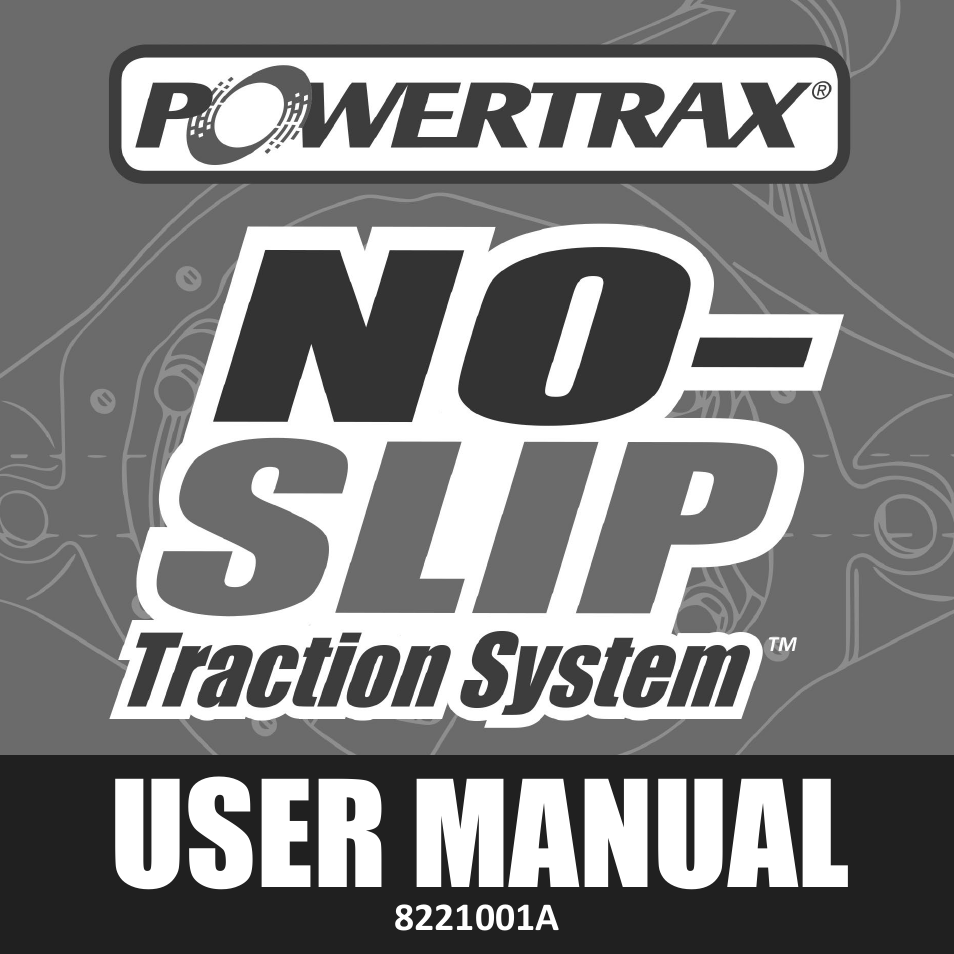 Powertrax No-Slip Traction System User Manual User Manual | 32 pages