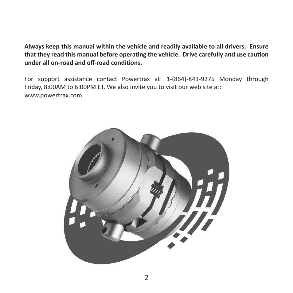 Powertrax No-Slip Traction System User Manual User Manual | Page 5 / 32