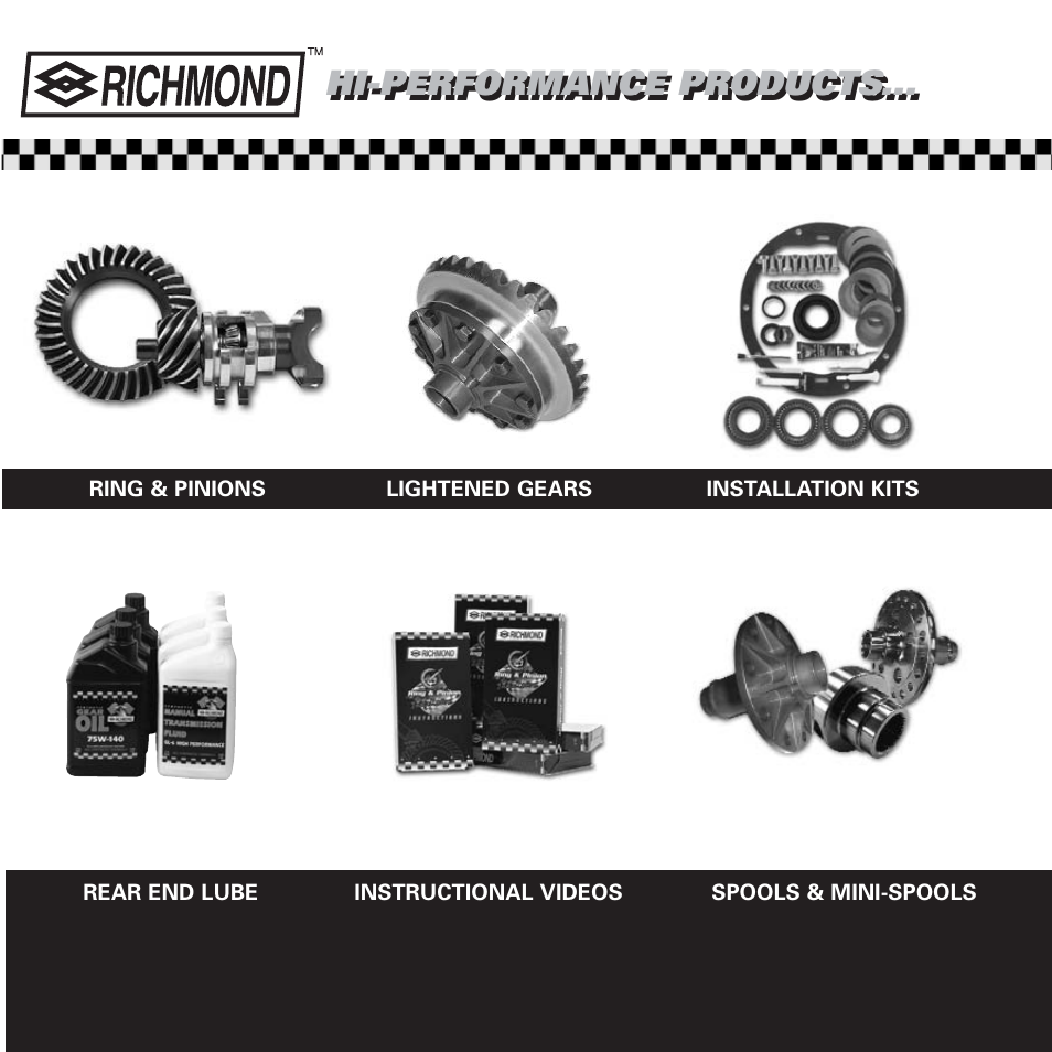 Hi-performance products | Powertrax 9201202900 User Manual | Page 22 / 24