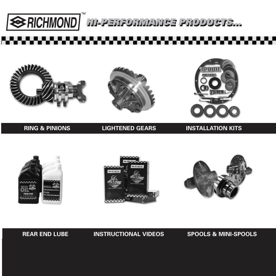 Hi-performance products | Powertrax 9201202920 User Manual | Page 24 / 26