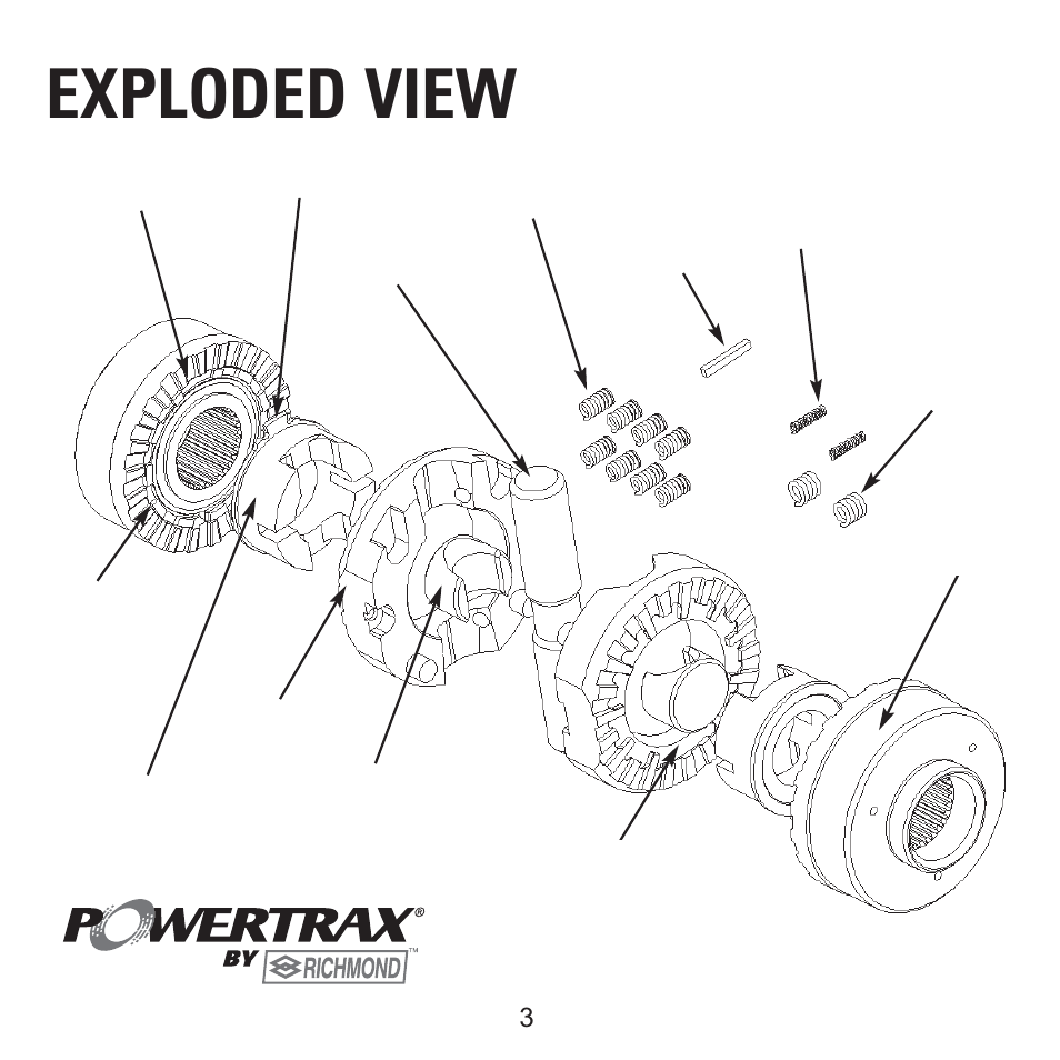 Exploded view | Powertrax 9201202920 User Manual | Page 5 / 26