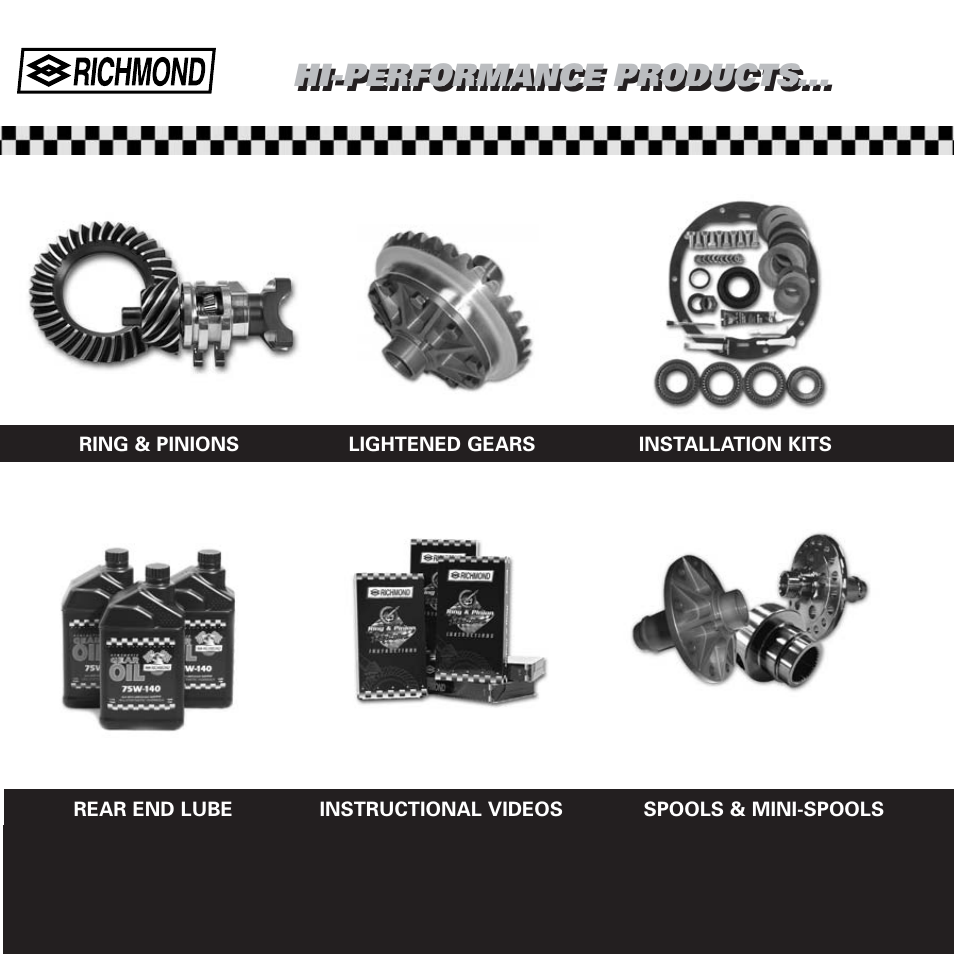 Hi-performance products | Powertrax 9206882826 User Manual | Page 24 / 26