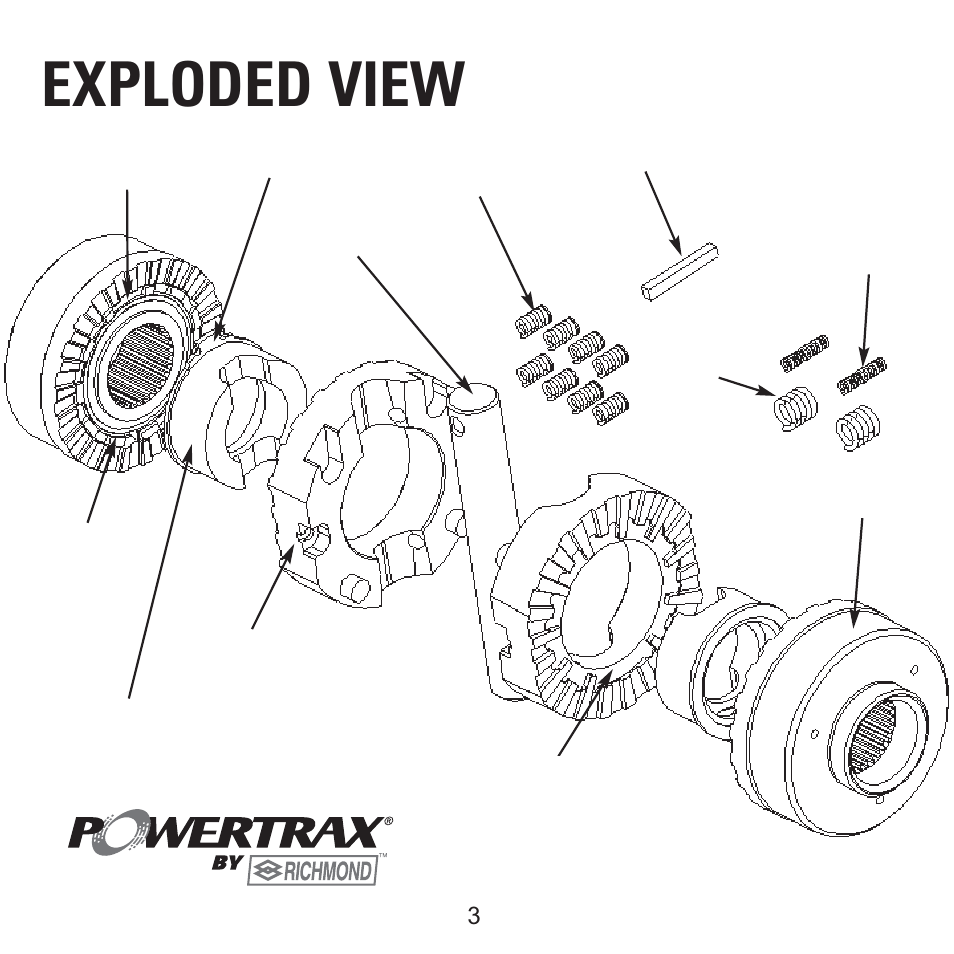 Exploded view | Powertrax 9206882826 User Manual | Page 5 / 26