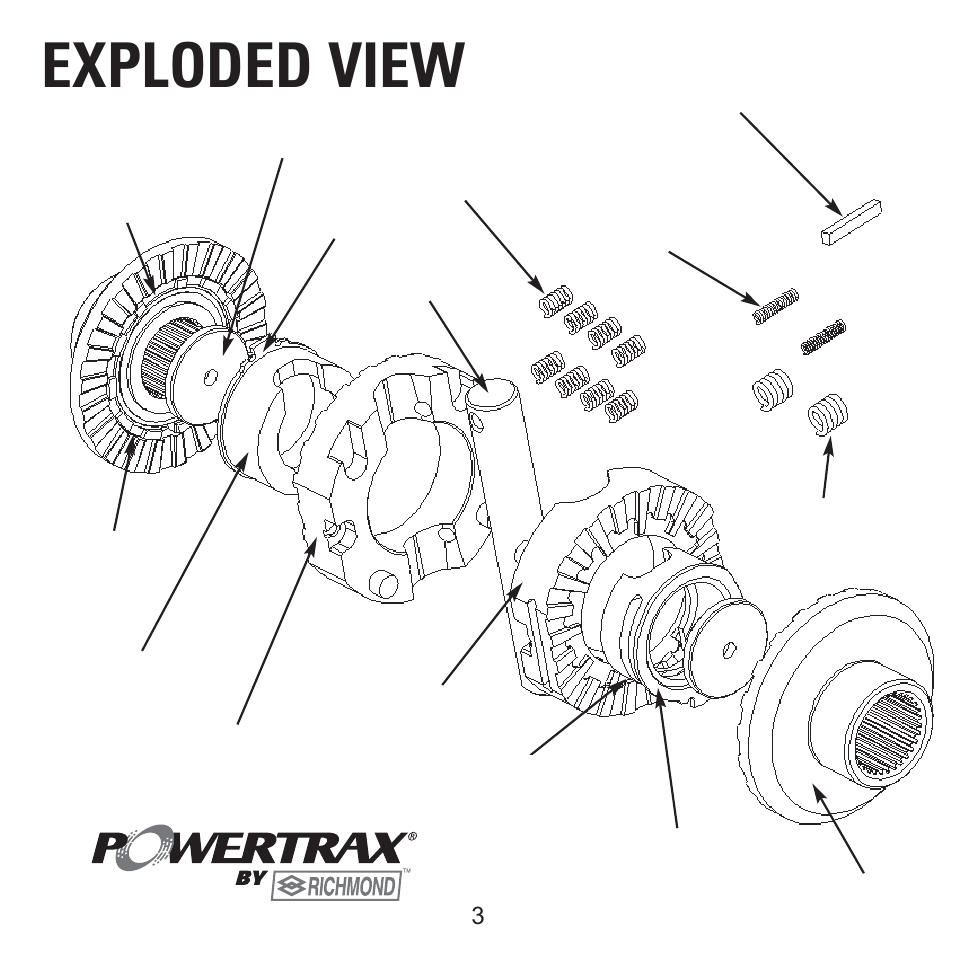 Exploded view | Powertrax 9220881005 User Manual | Page 5 / 26