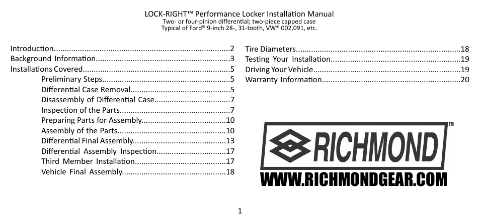 Powertrax 9010 User Manual | 24 pages