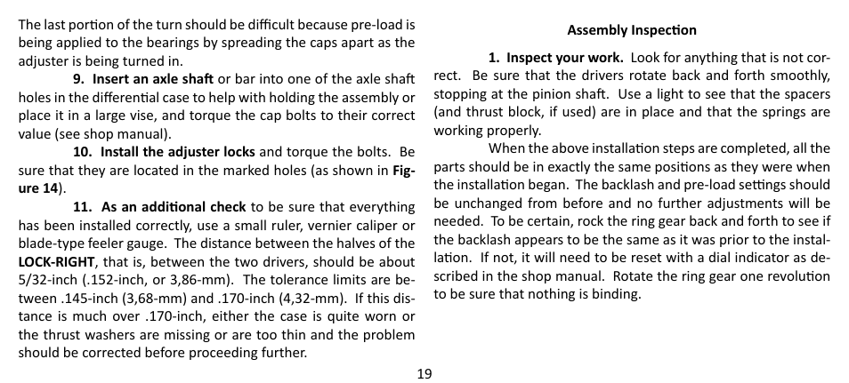 Powertrax 4110 User Manual | Page 19 / 28